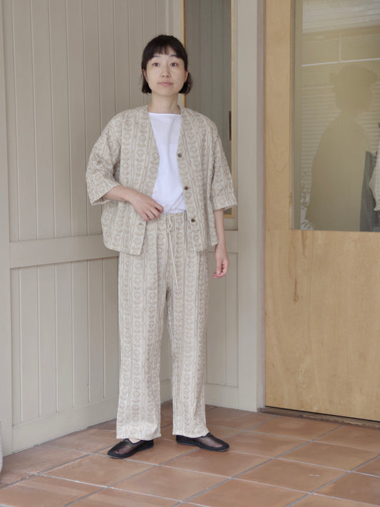 L/embroidely haori ブラウス | yuni