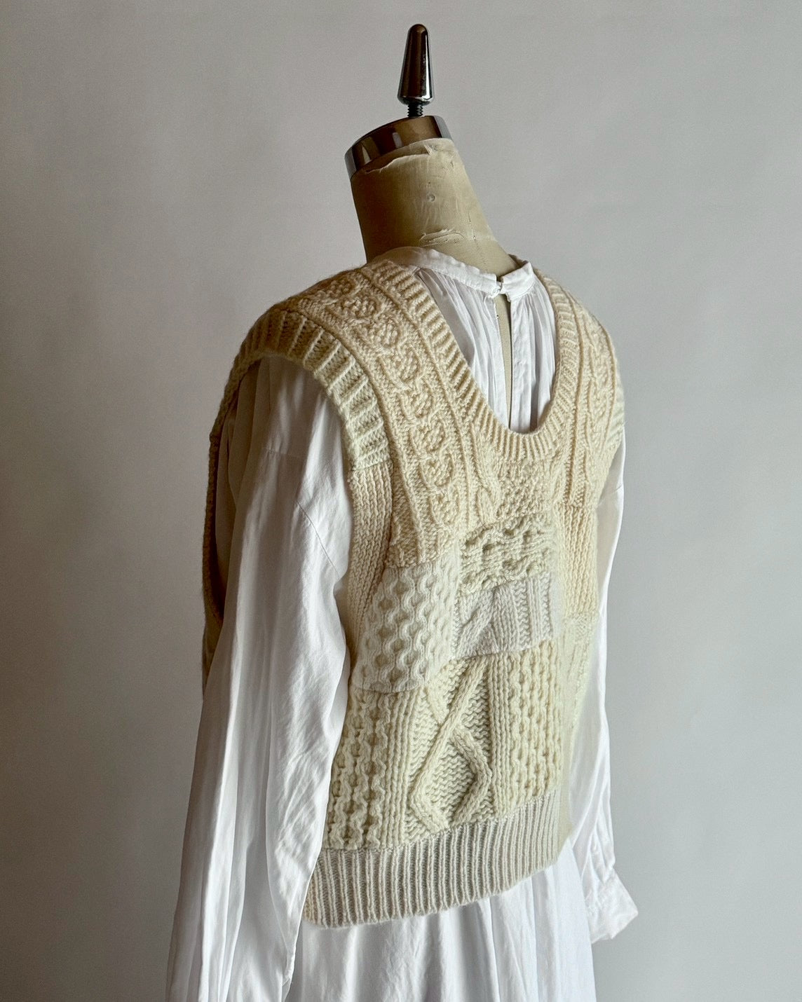 パッチワークベスト MO-24-KN-108 | motley