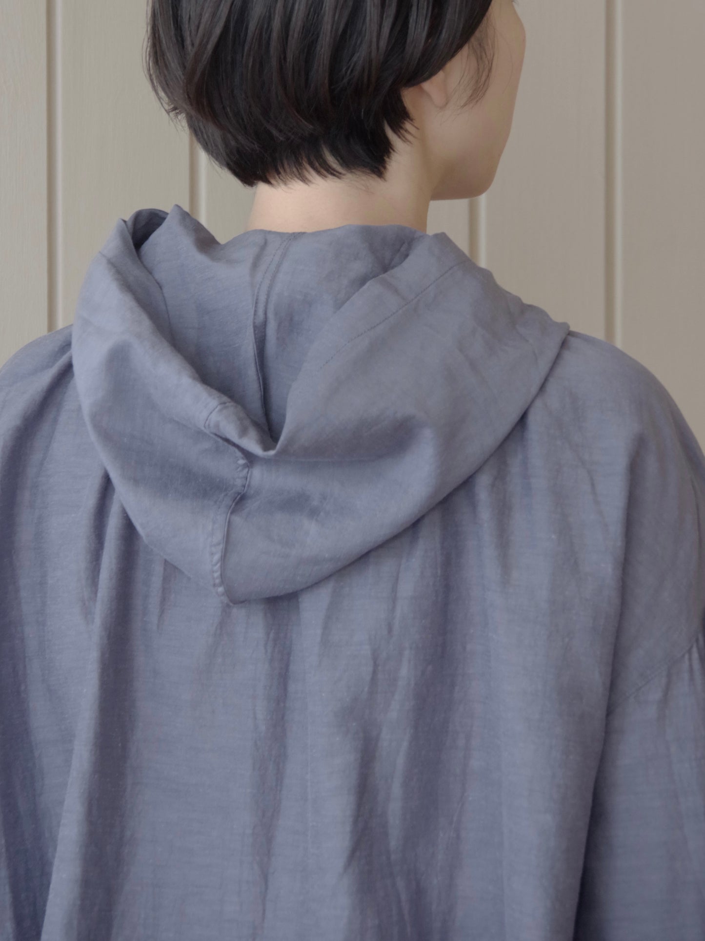 コットンキュプラリネン フーディー | UNIVERSAL SEVEN