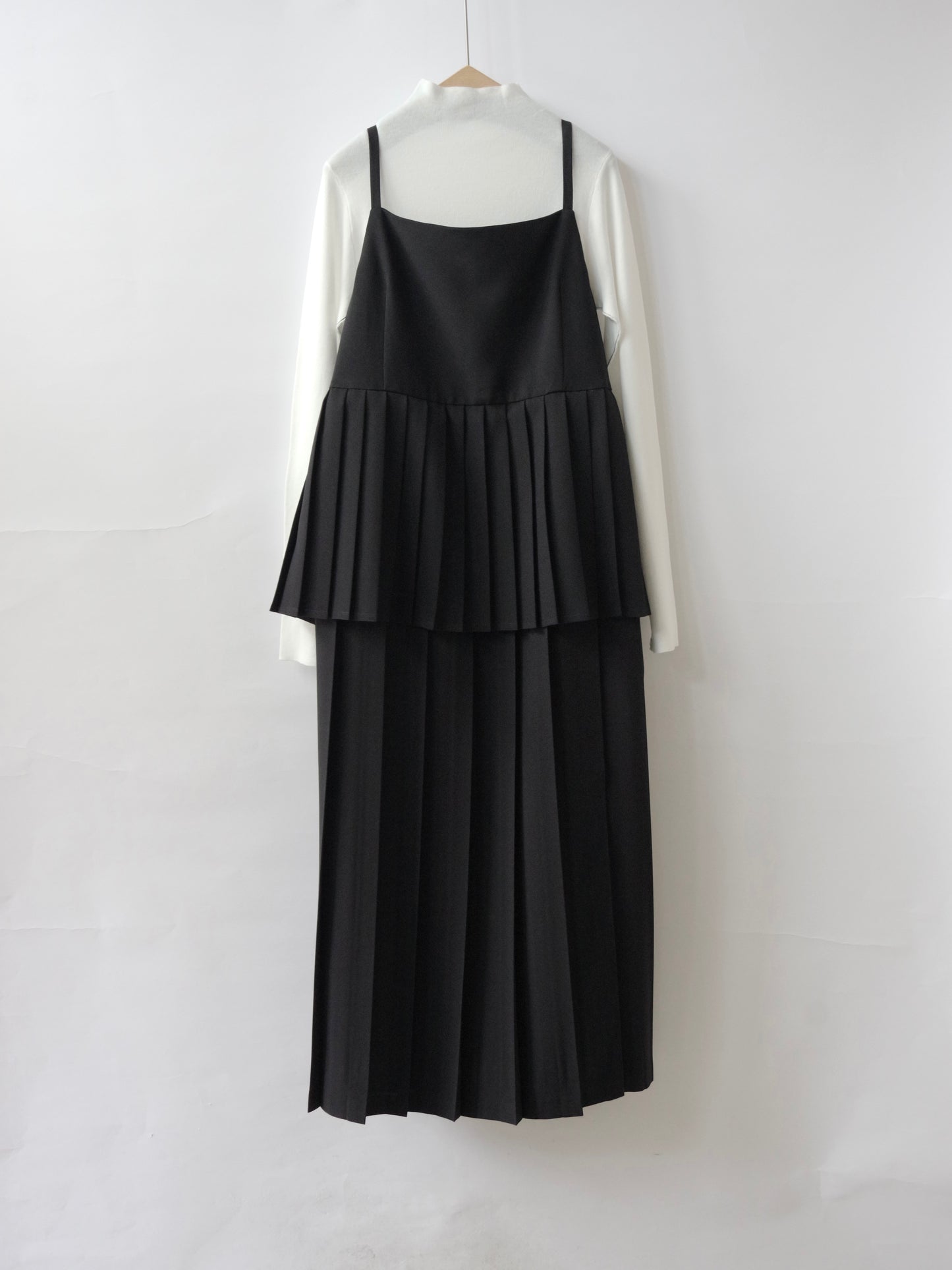 トロピカルワッシャー プリーツ キャミ ワンピース | iki