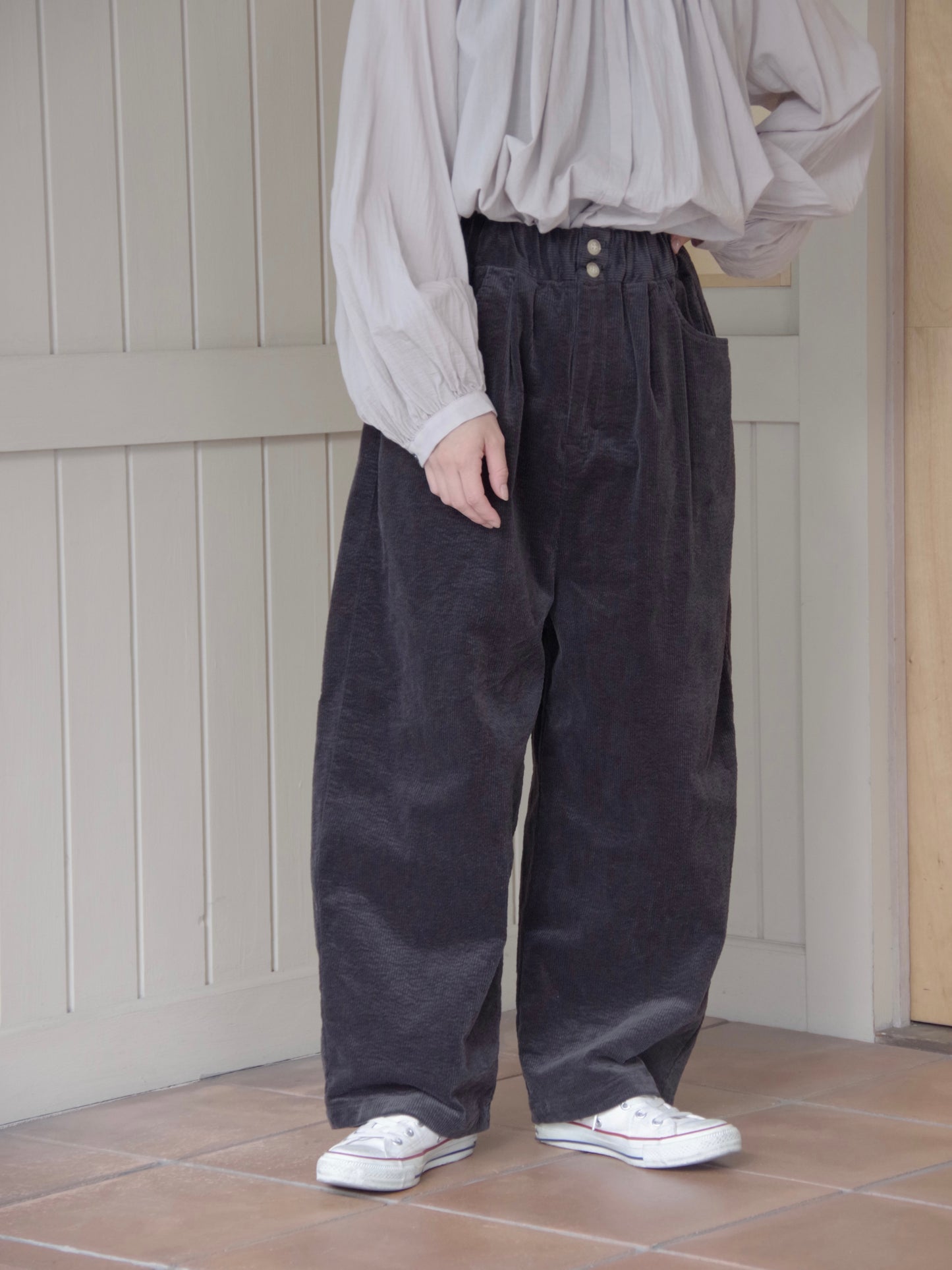 11W サッカーコーデュロイ パンツ ( 3 colors) | bulle de savon