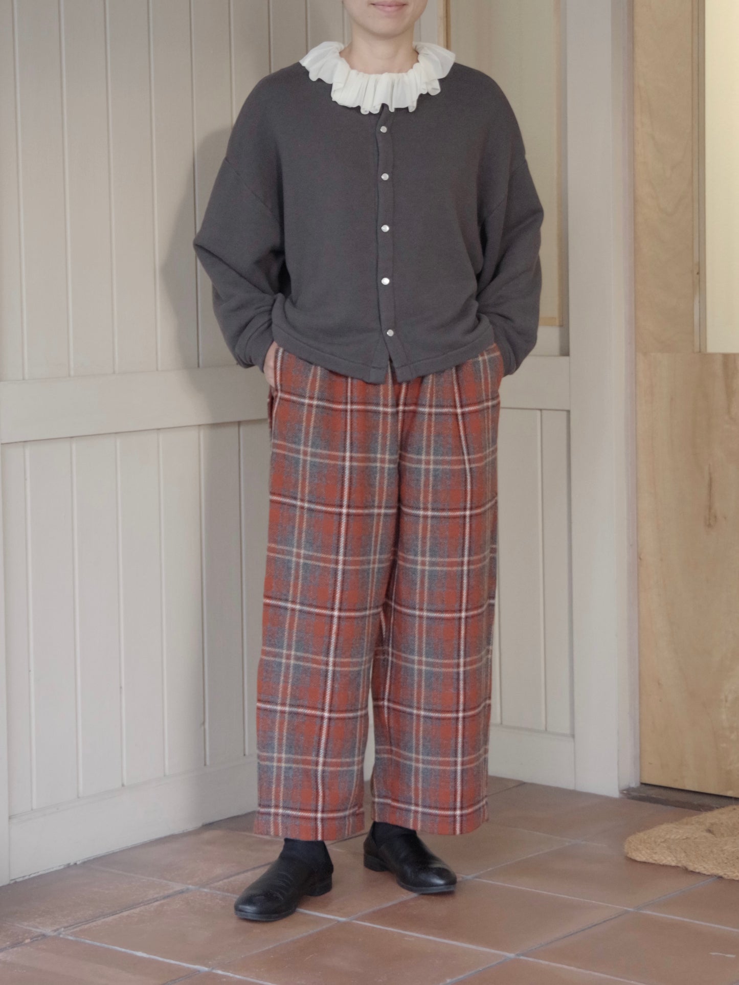 チェックバックワードパンツ | koton