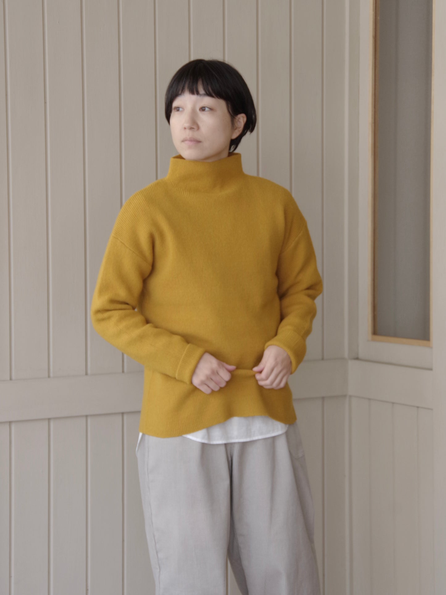 フレンチメリノリブプルオーバー　size 1 | UNIVERSAL TISSU