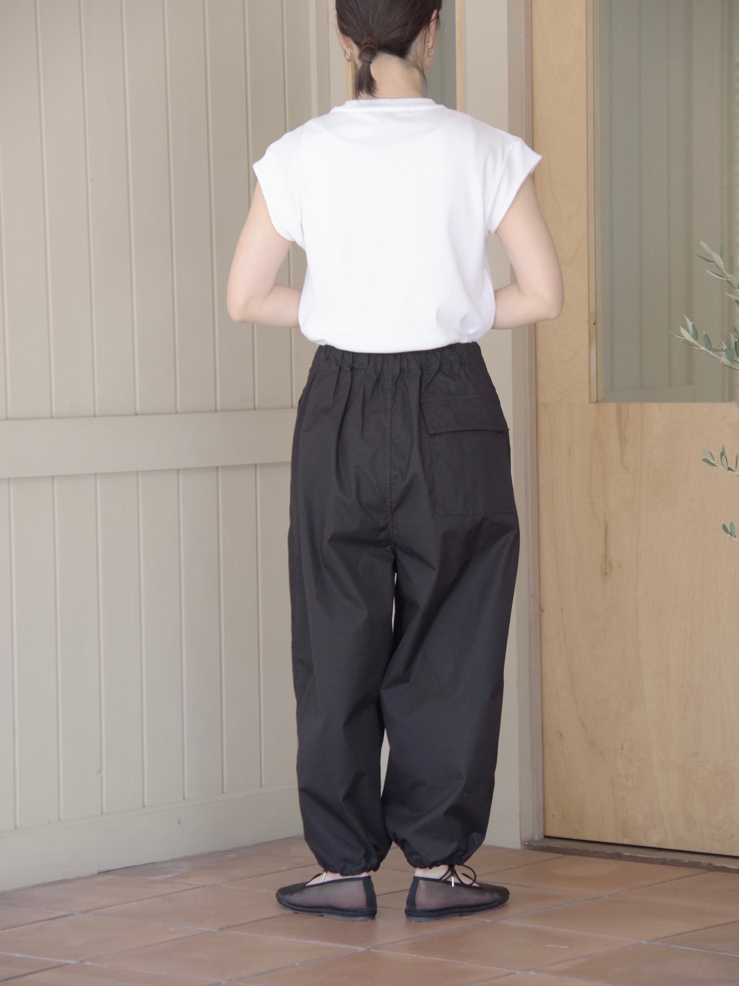 ランダムテレコ ノースリーブシャツ (2color) | HAVERSACK