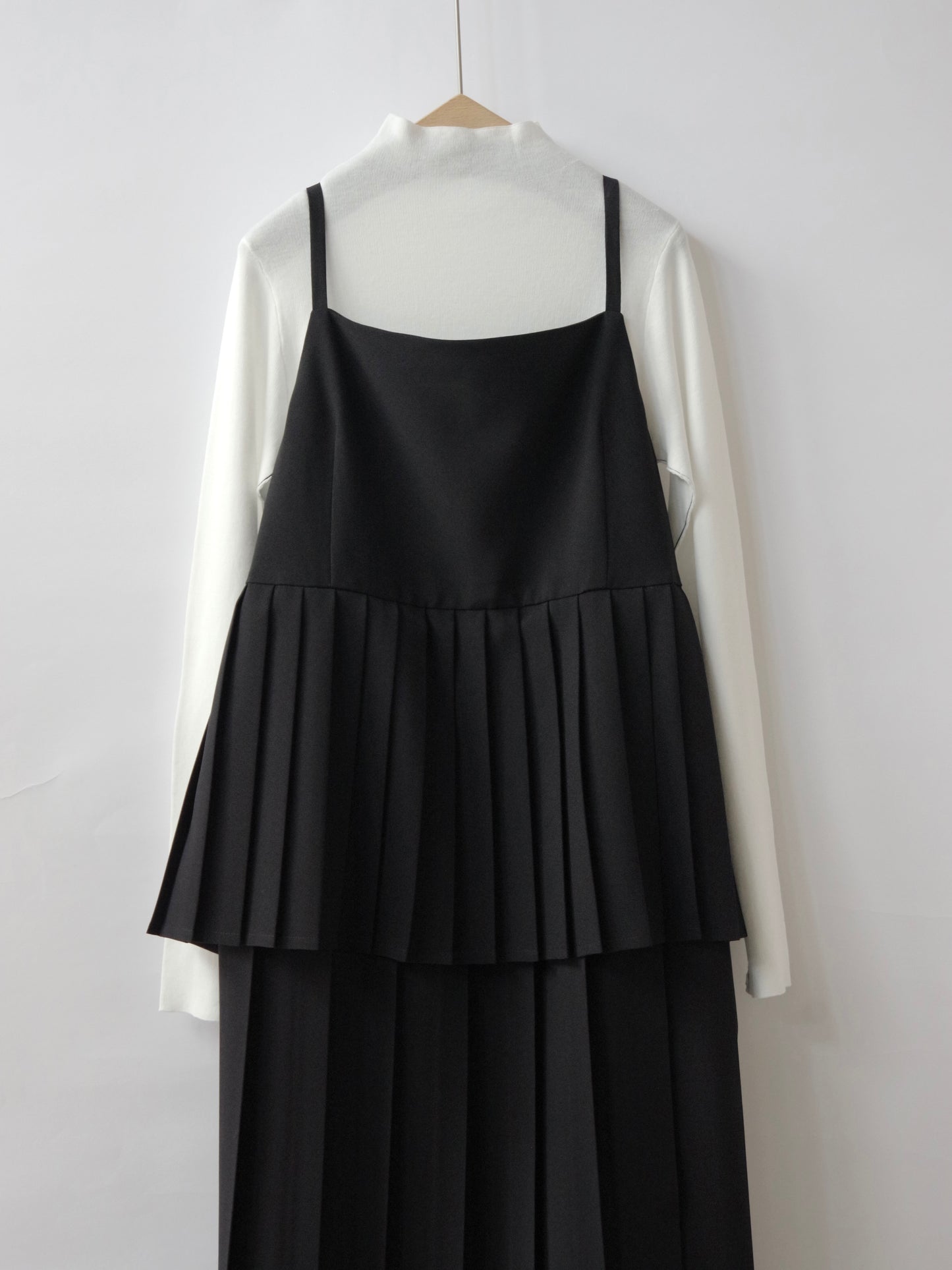 トロピカルワッシャー プリーツ キャミ ワンピース | iki