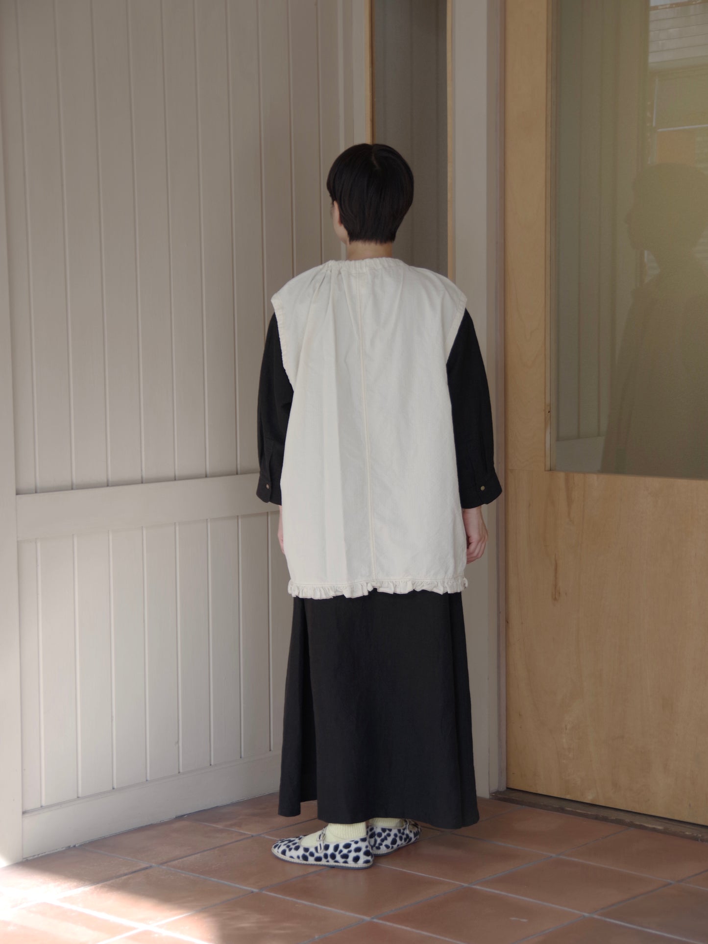 VINTAGE RIPPLE SMOCK ベスト | buoybuoy