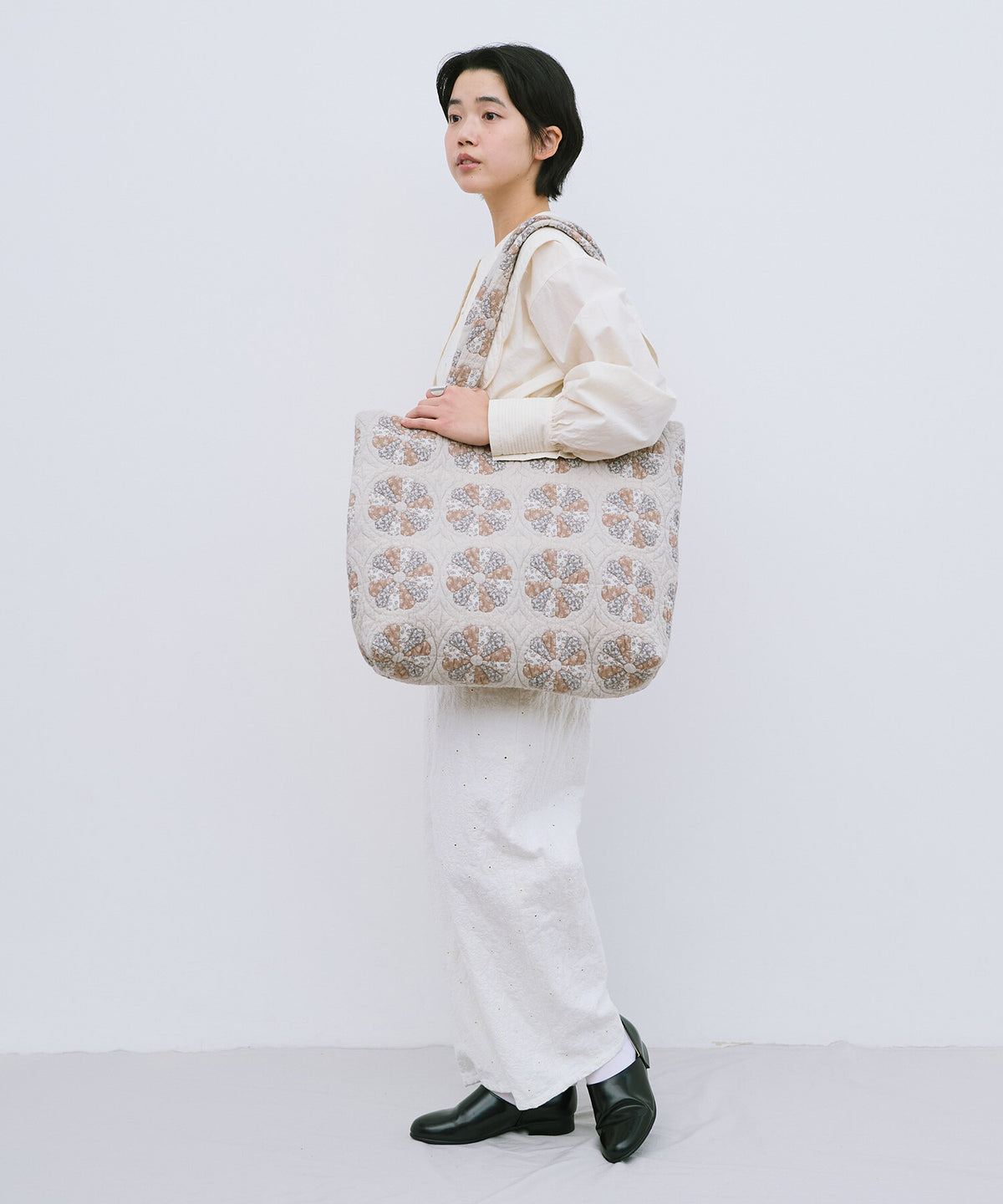 patchwork quilt jacquard バッグ | qiri