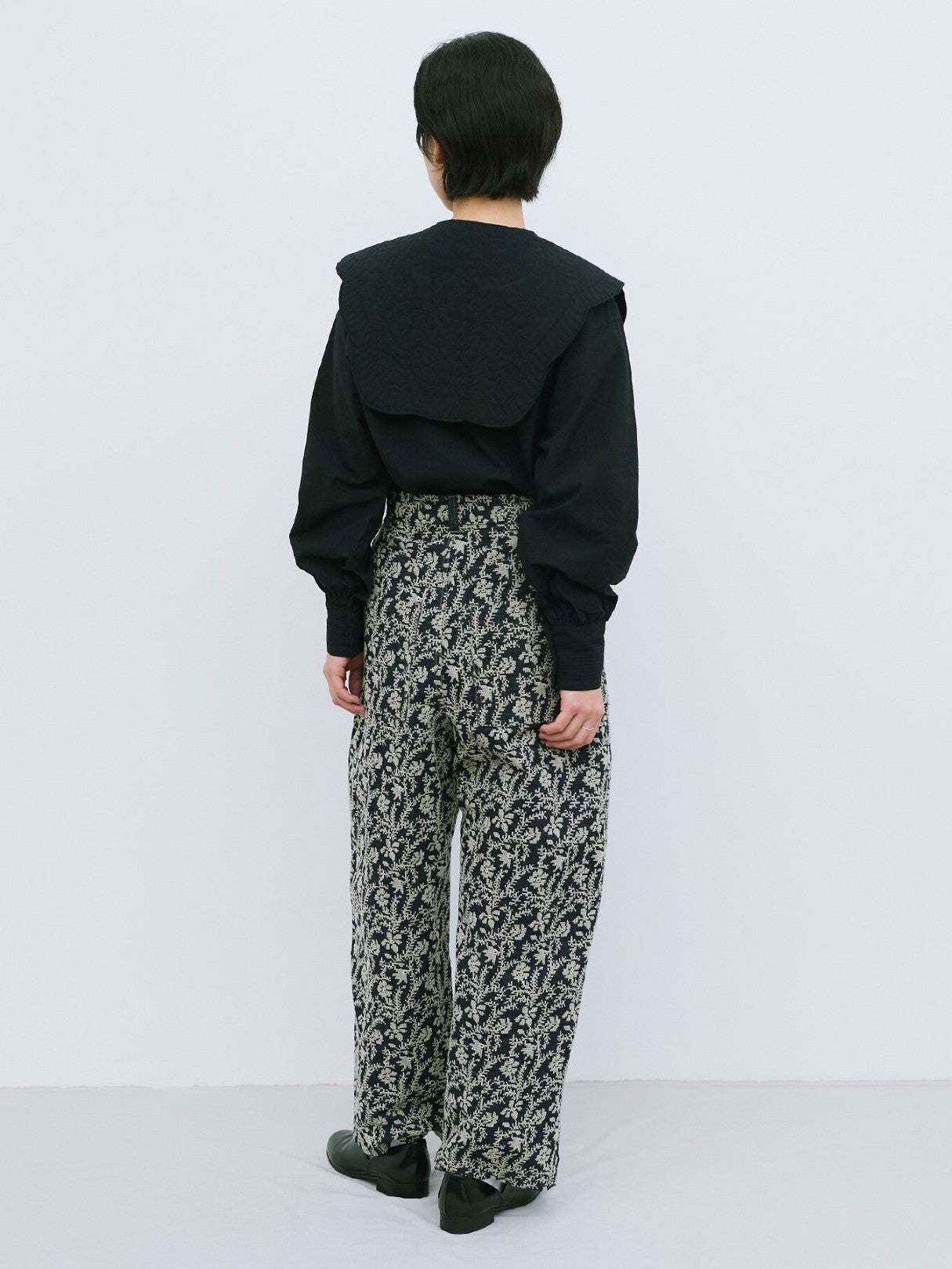 garden embroidery デニムパンツ | qiri