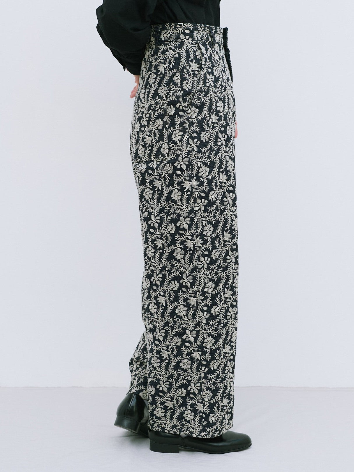 garden embroidery デニムパンツ | qiri