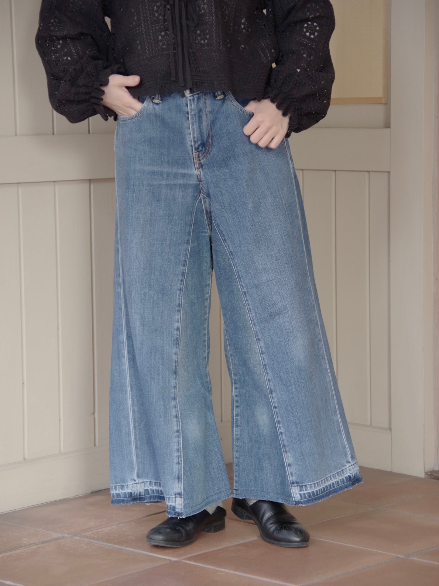 デニムオーバーサイズパンツ MO-25-PT059 | motley