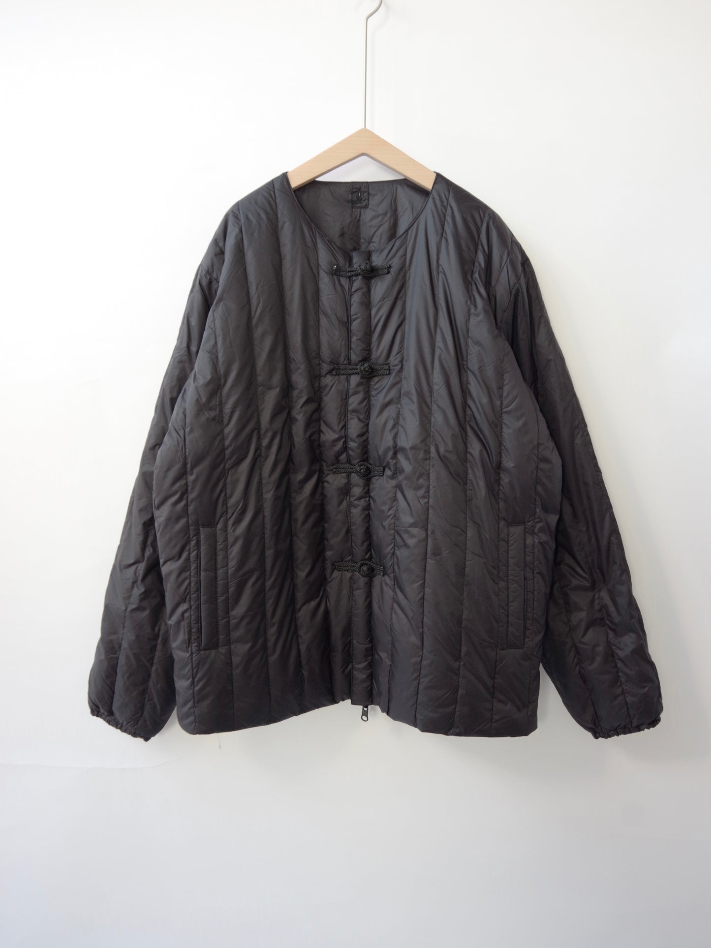 チャイナボタンダウンジャケット | TAION