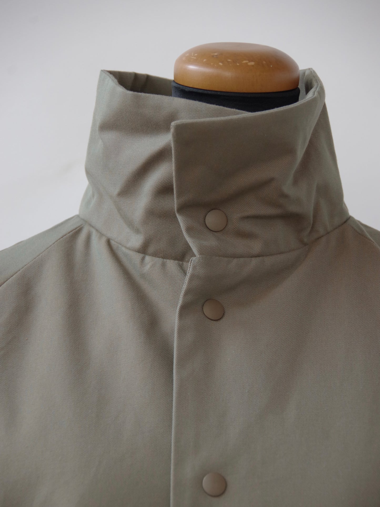 コットン中綿ロングコート | atelier naruse