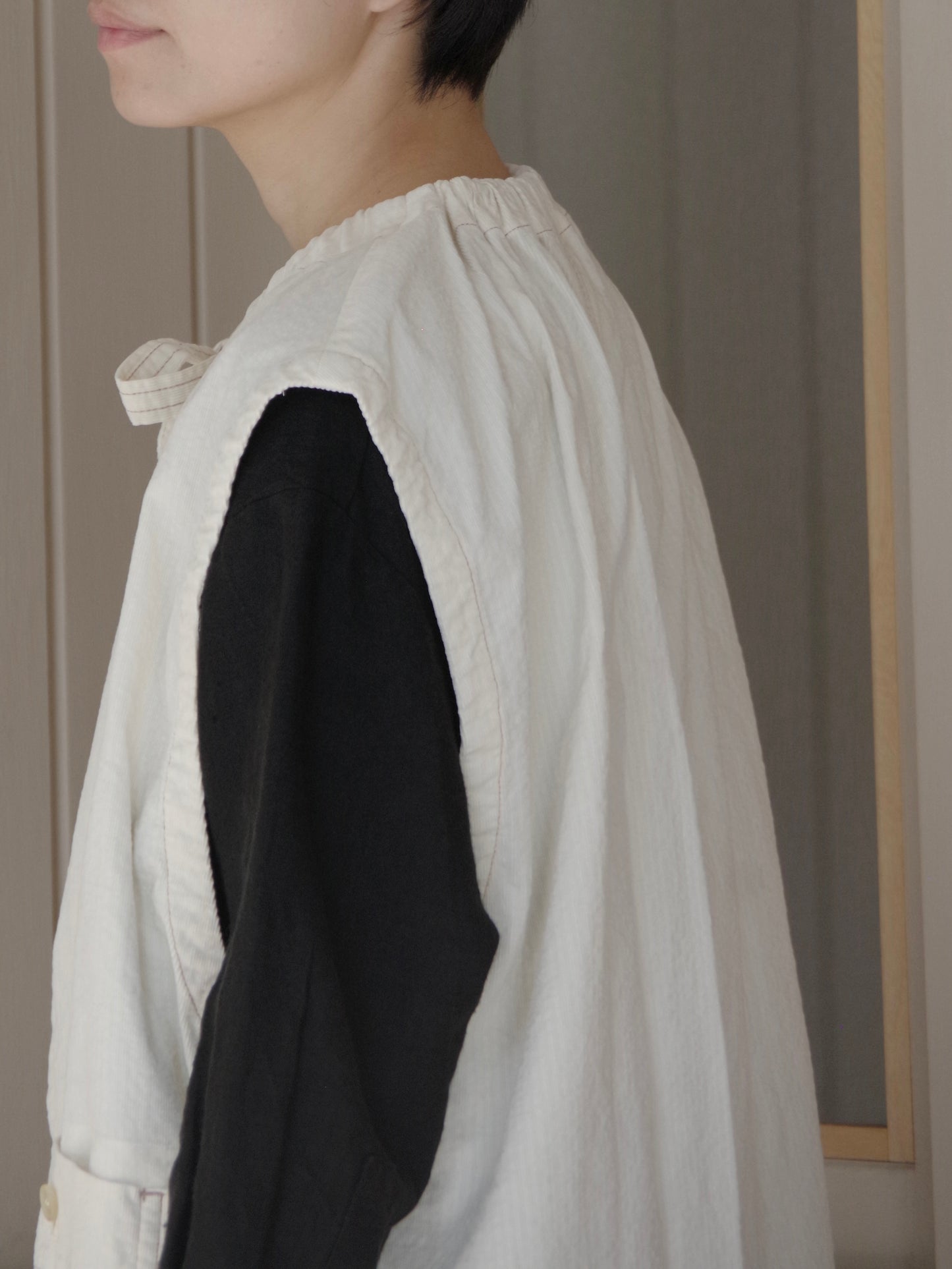 VINTAGE RIPPLE SMOCK ベスト | buoybuoy
