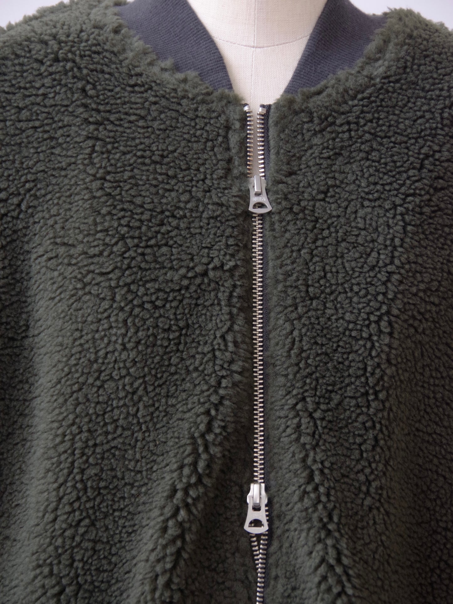 ボアコンボコーデュロイ Wzipロングコート | PARIS DE AOUNE