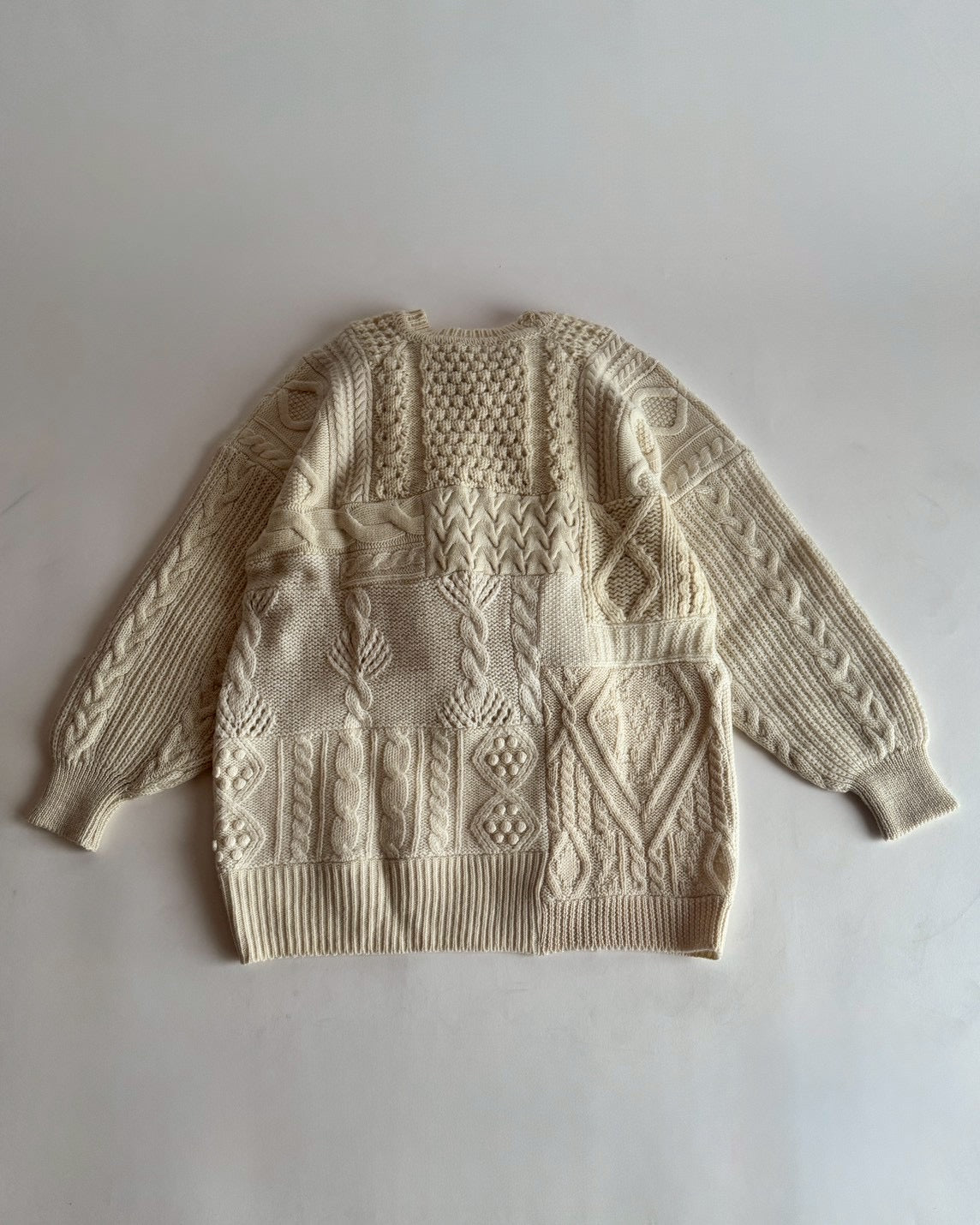 パッチワークセーター MO-24-KN-124 | motley