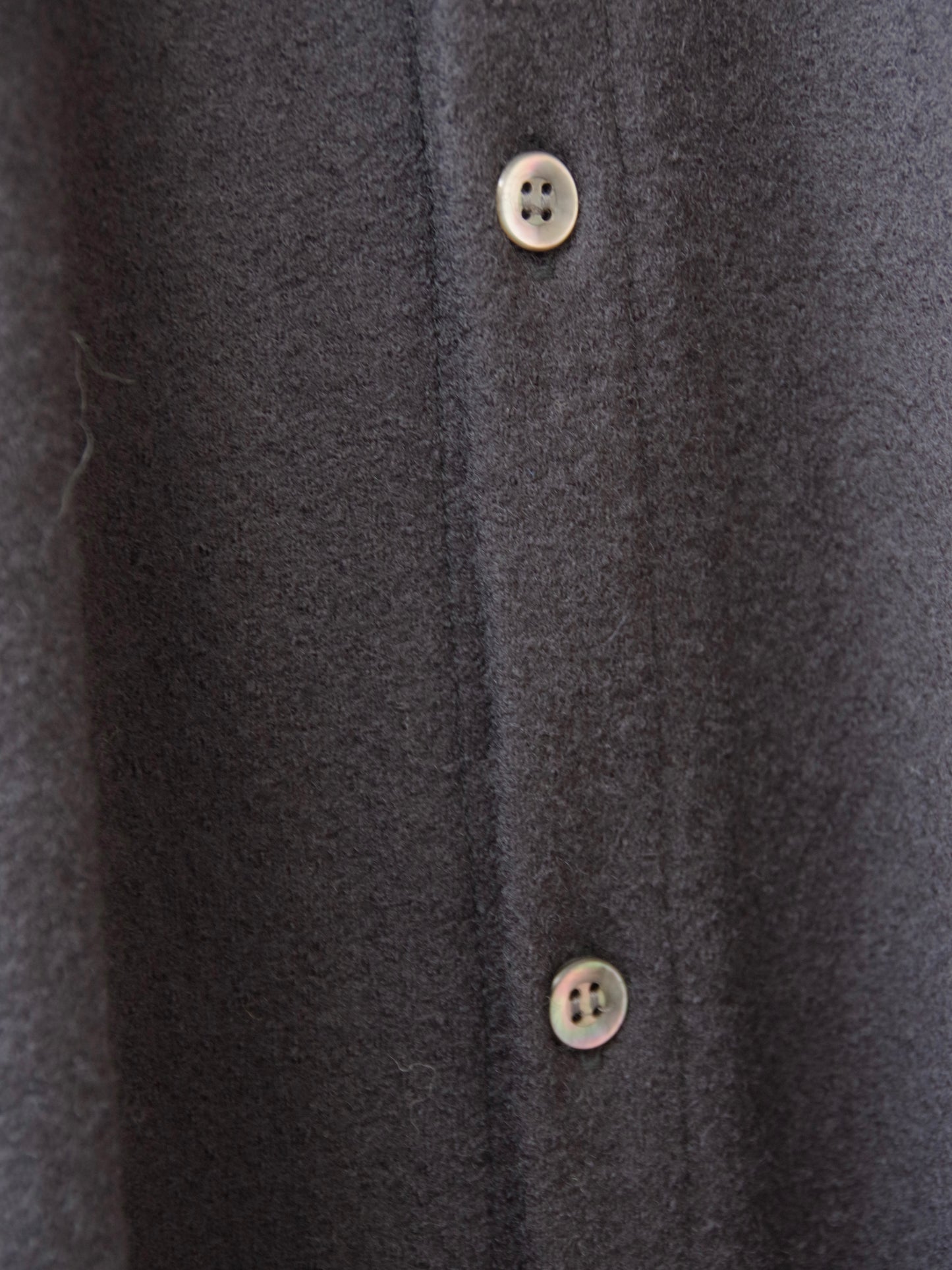 ウール圧縮 バンドカラーワンピースコート | UNIVERSAL TISSU