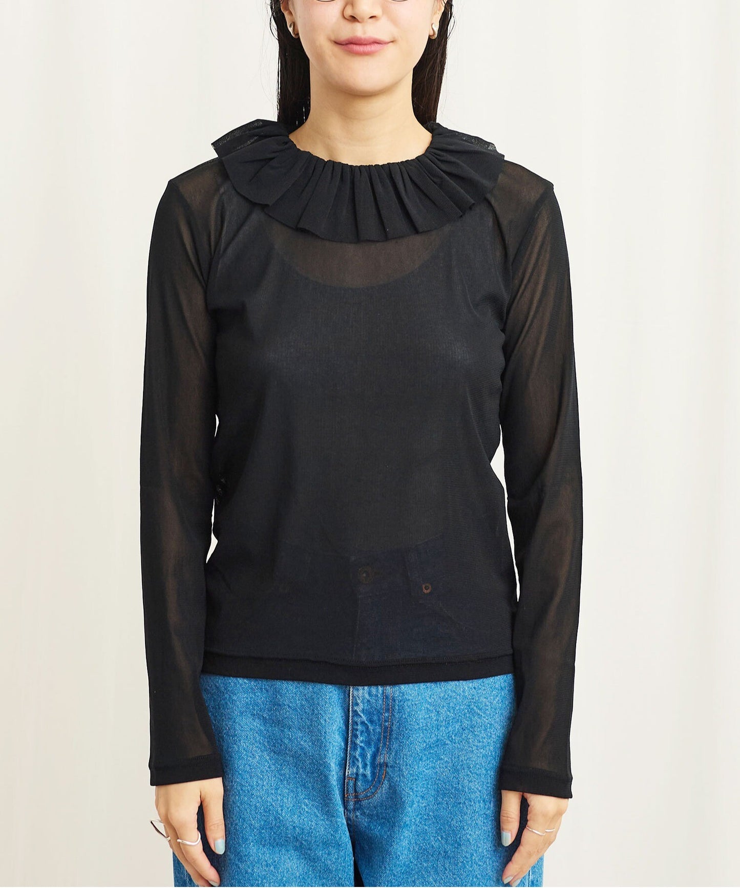 frilltulle pullover | figLondon