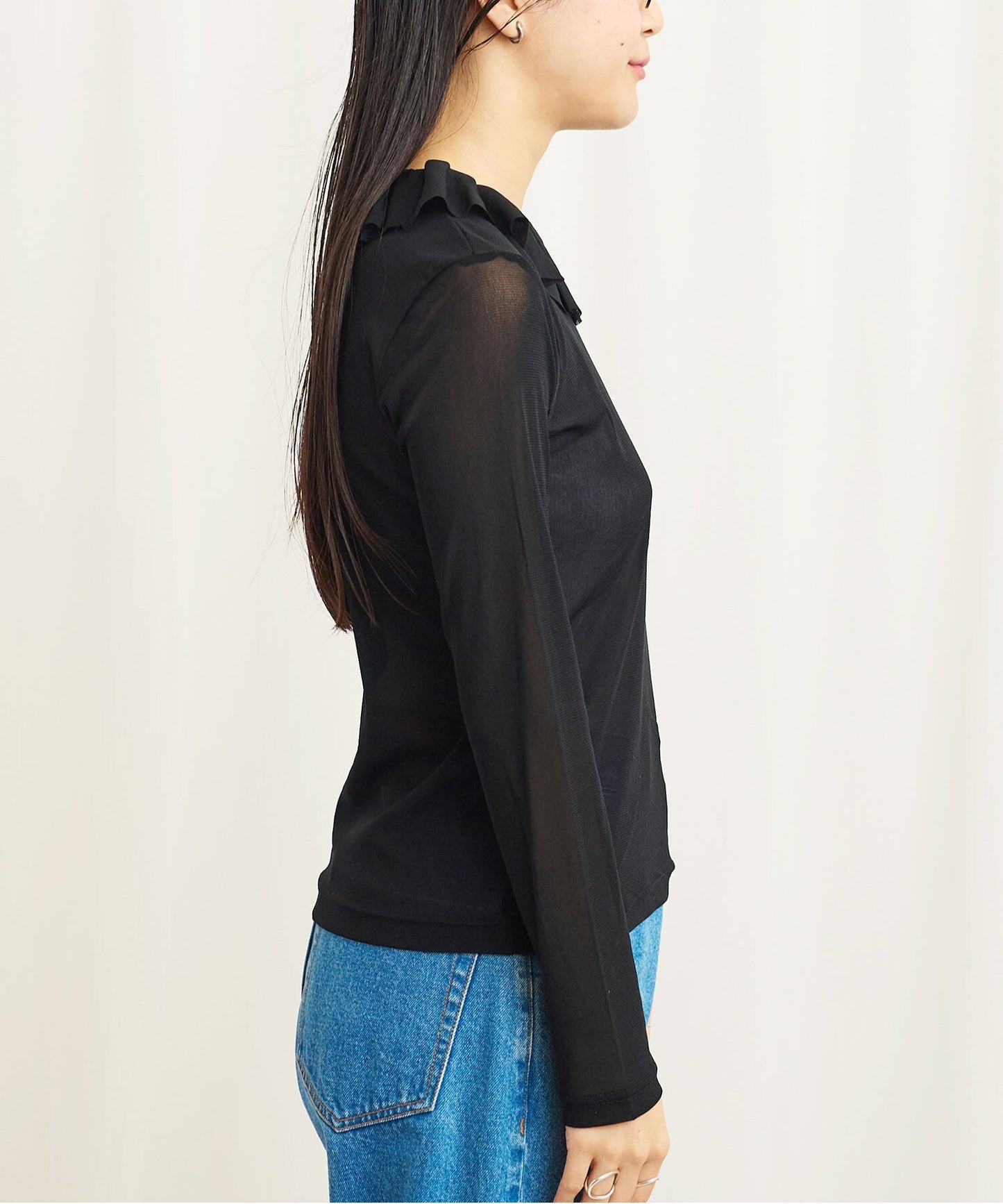 frilltulle pullover | figLondon