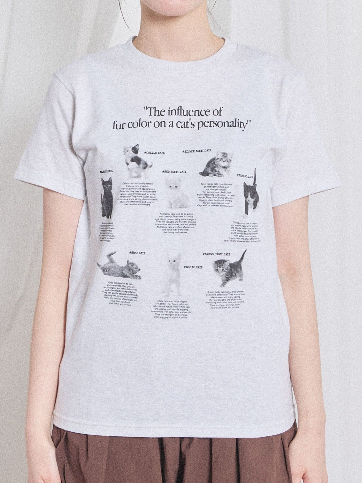 cat studies kids Tshirt | fig London