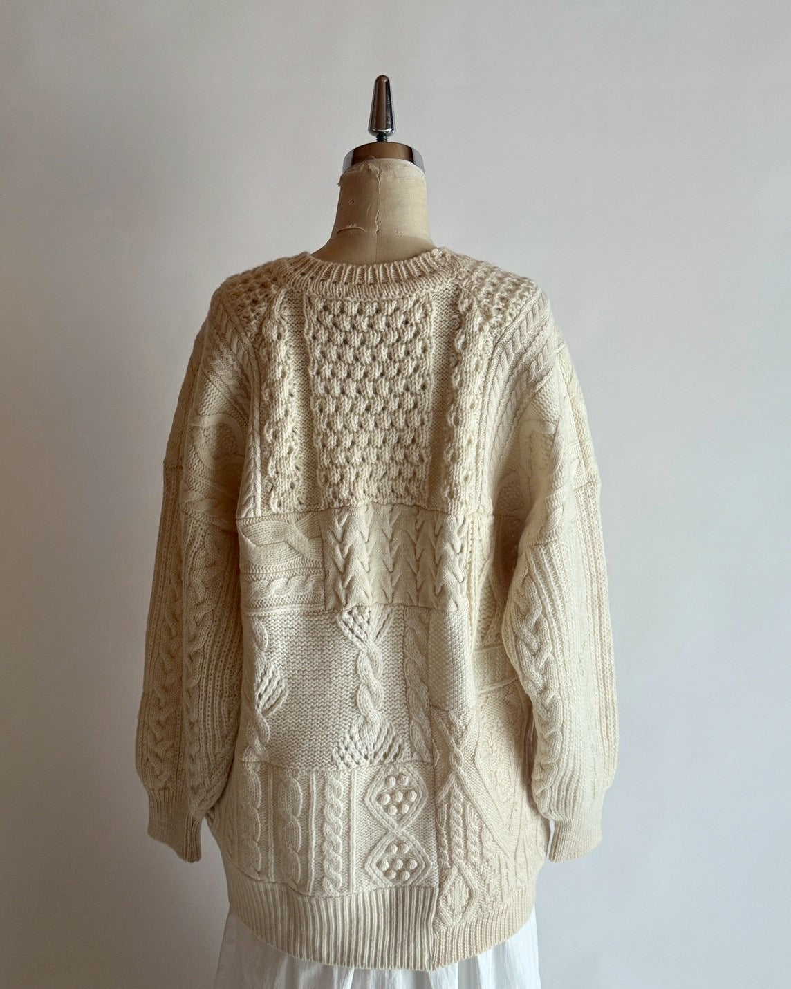 パッチワークセーター MO-24-KN-124 | motley