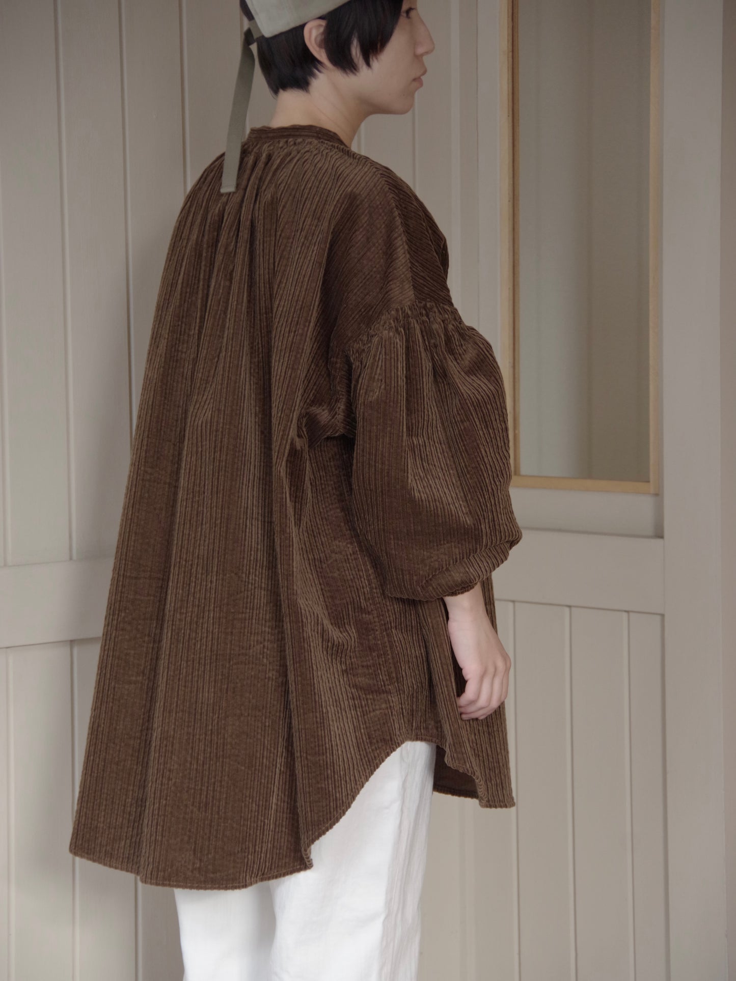 親子コーデユロイトリプルシャーリングブラウス｜UNIVERSAL TISSU