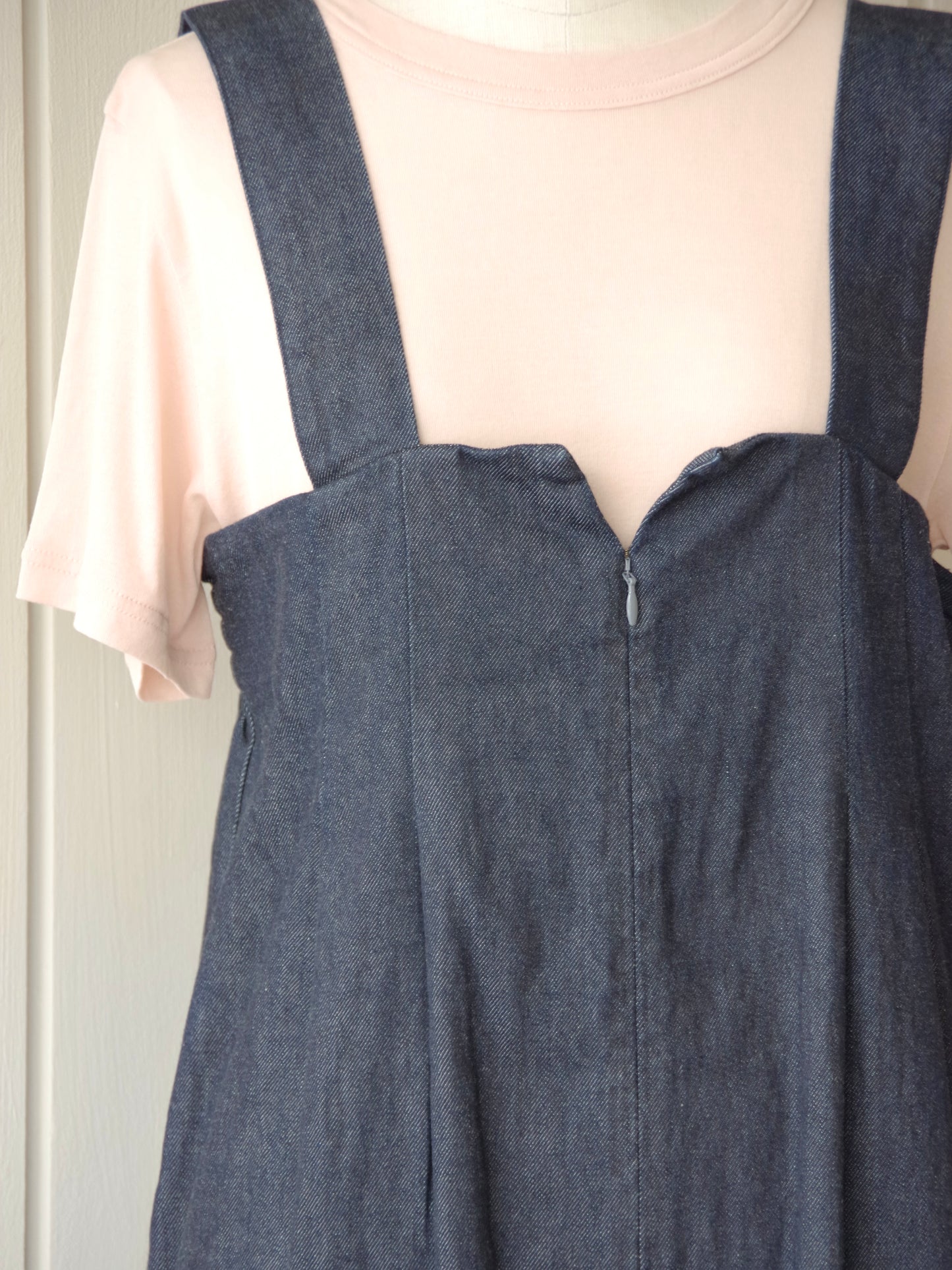 DENIM WIDE OVERALL  （2color)  | sisisi