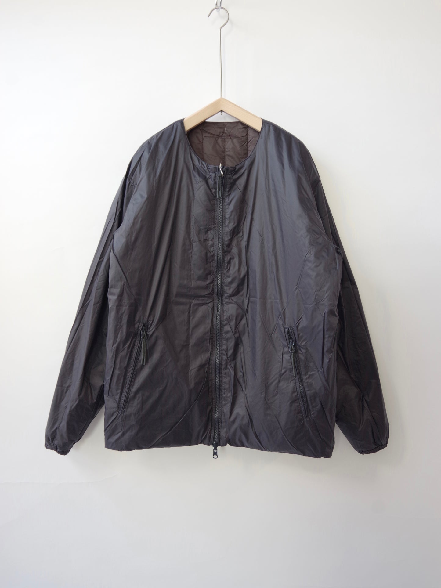 チャイナボタンダウンジャケット | TAION