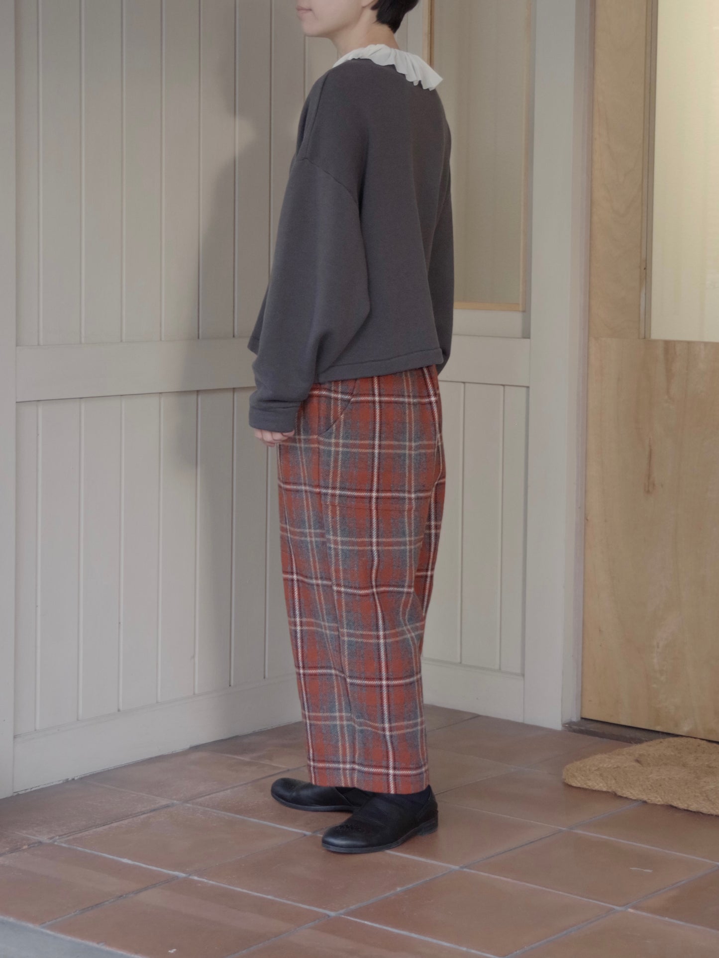 チェックバックワードパンツ | koton