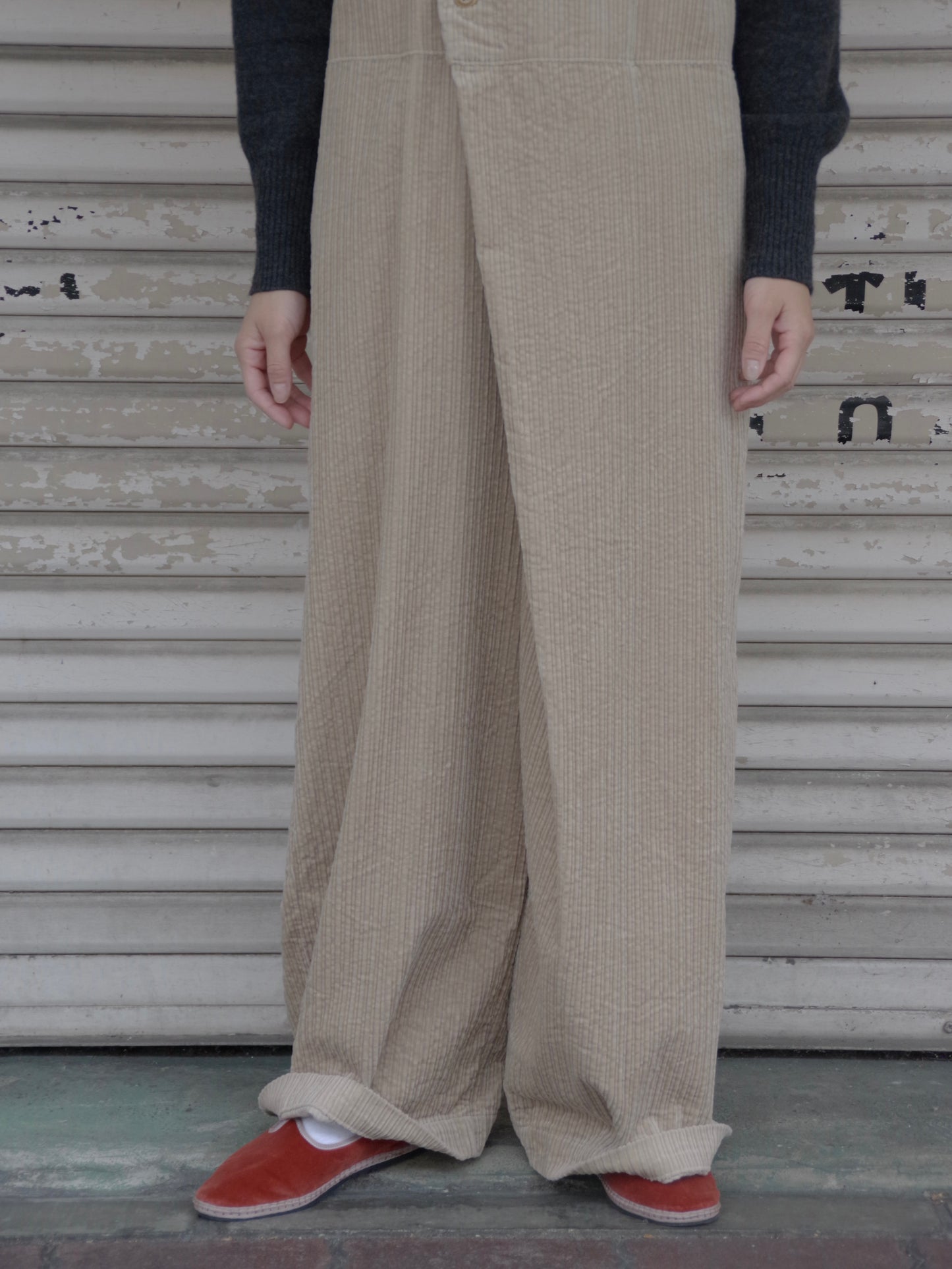 親子コーデュロイラップサロペット | UNIVERSAL TISSU