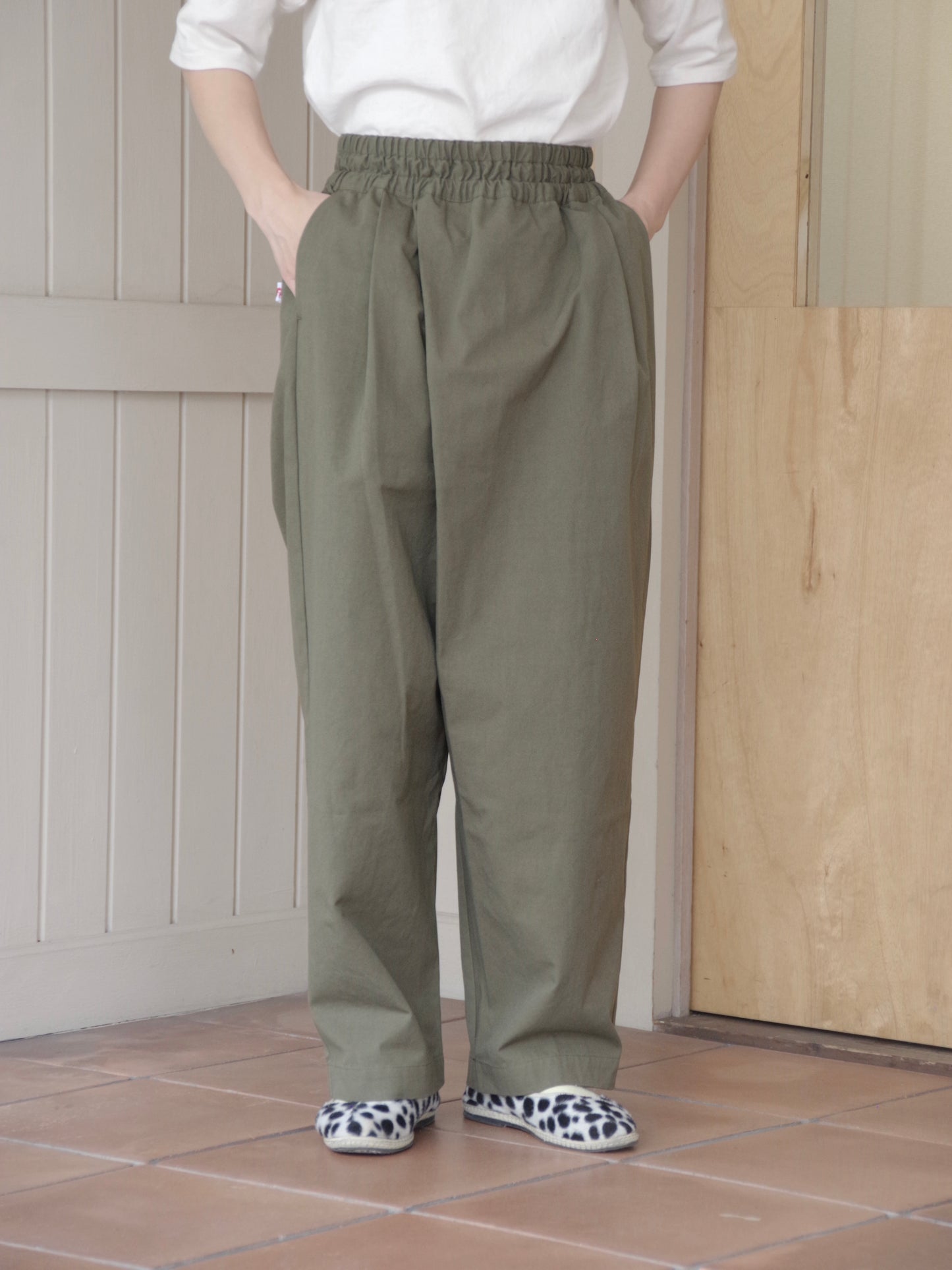 コットンウィンドウタイパンツ (size 38 ) | sisisi