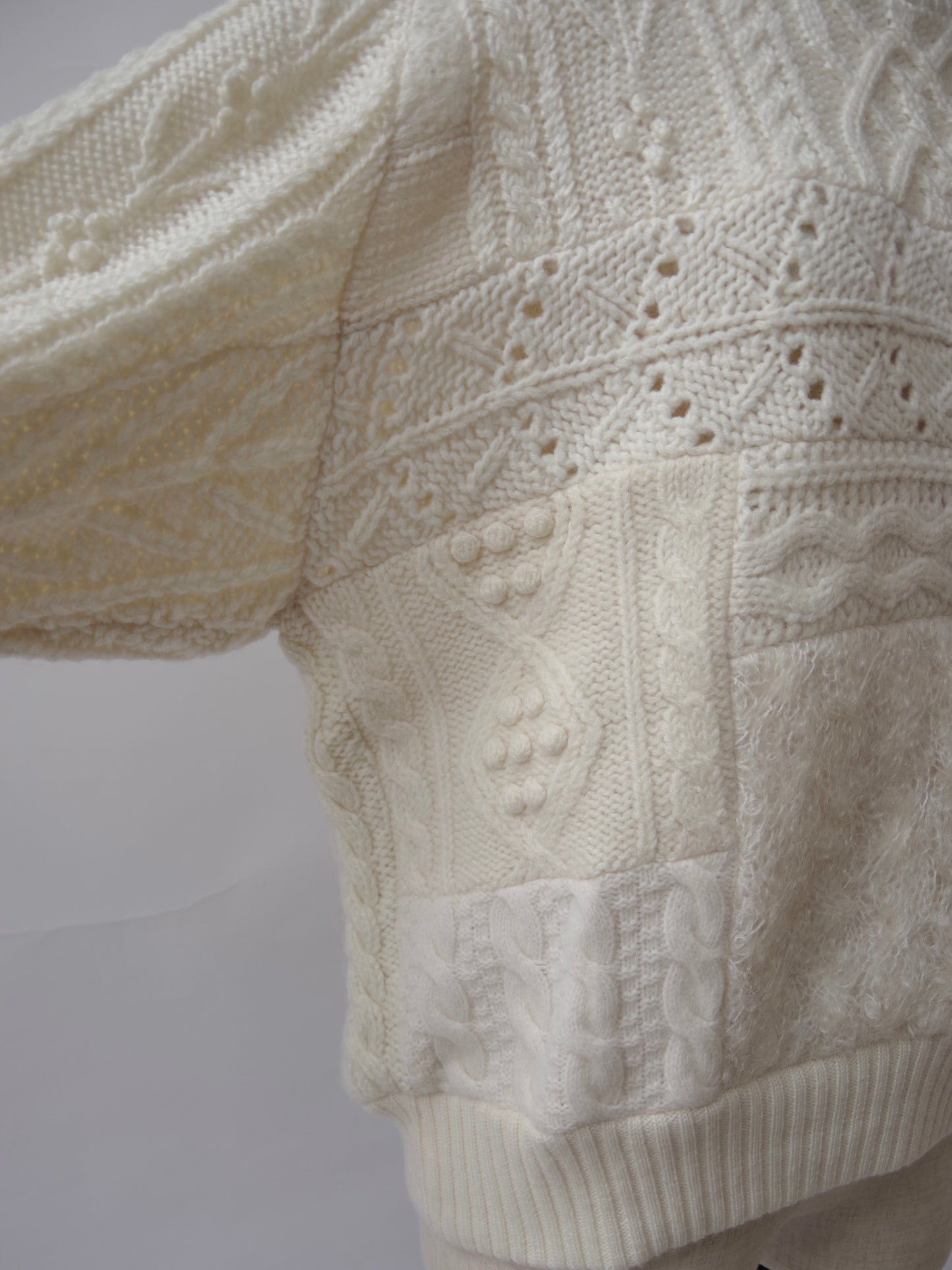 パッチワークセーター MO-24-KN-143 | motley