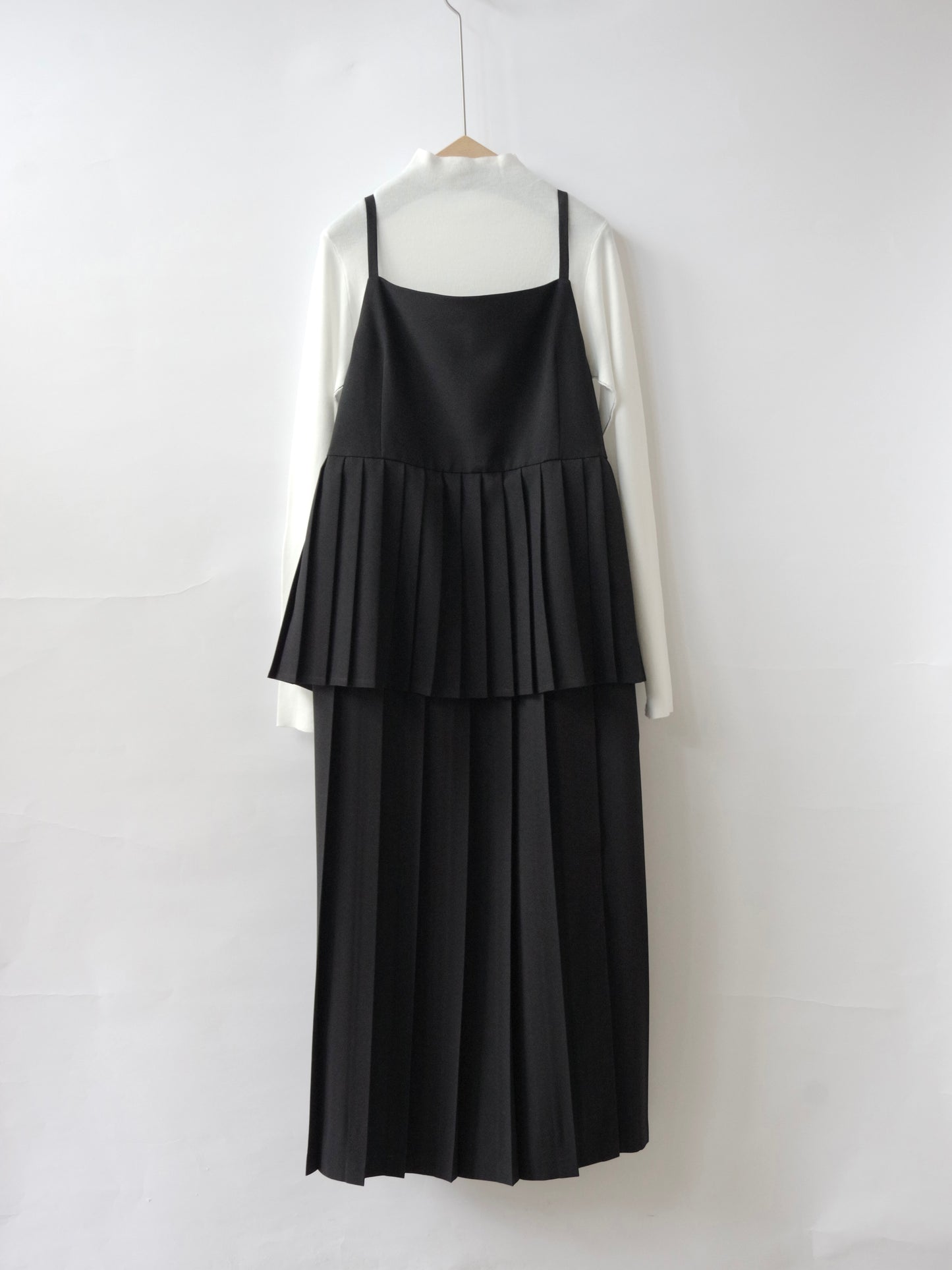 トロピカルワッシャー プリーツ キャミ ワンピース | iki