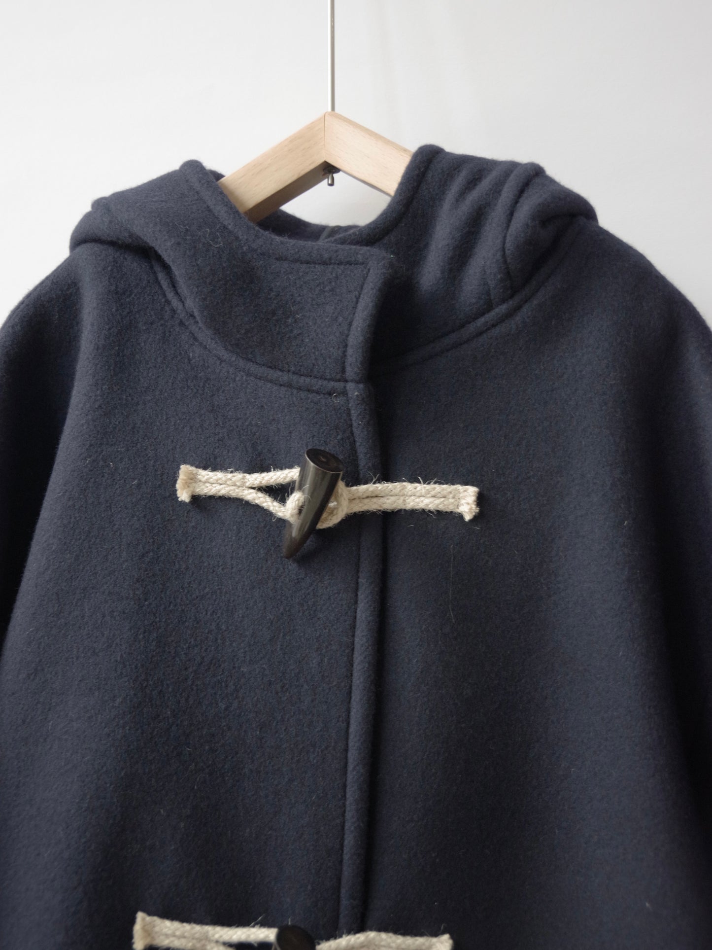 super110's二重織ビーバーショートダッフルコート | Hands of creation