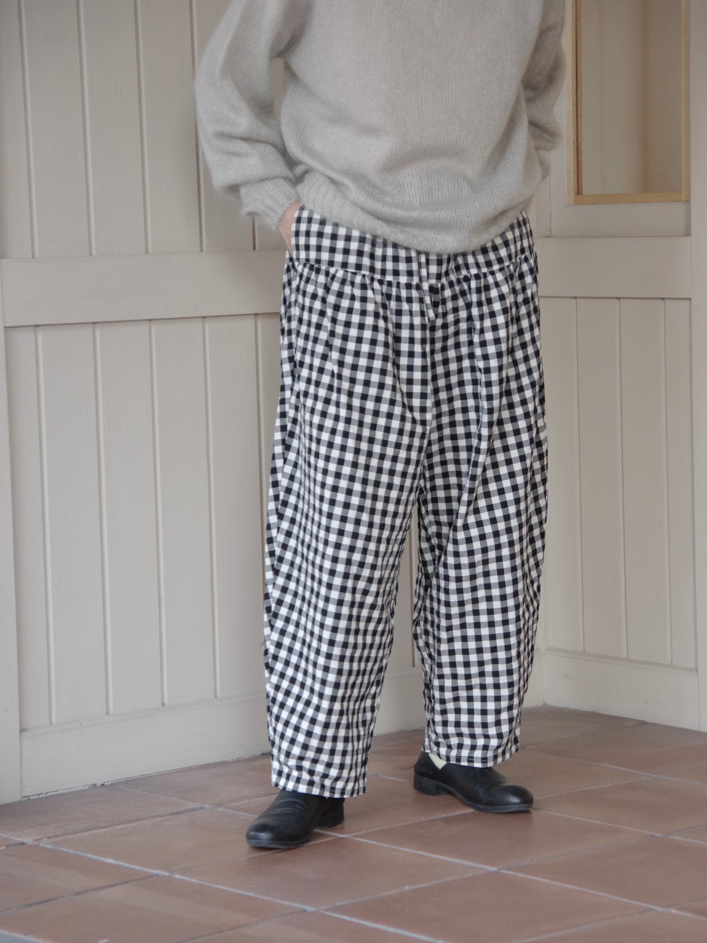 ドライコットンギンガム　KLIMT PANTS