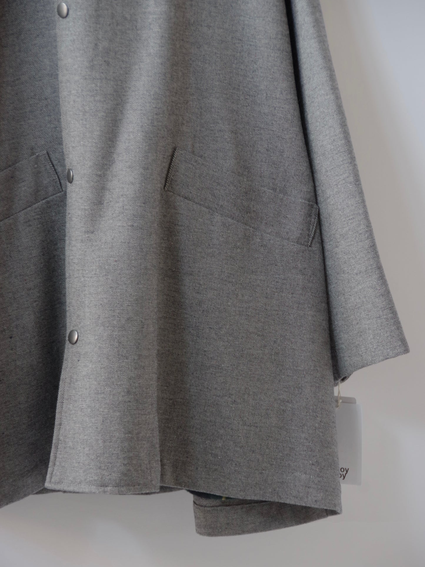 POP TWEED DOLMAN コート| buoy buoy