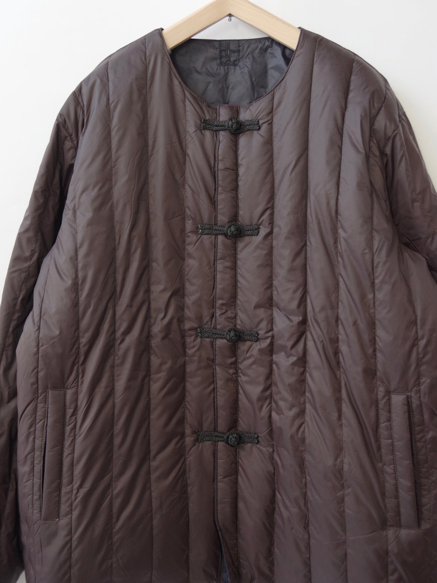 チャイナボタンダウンジャケット | TAION