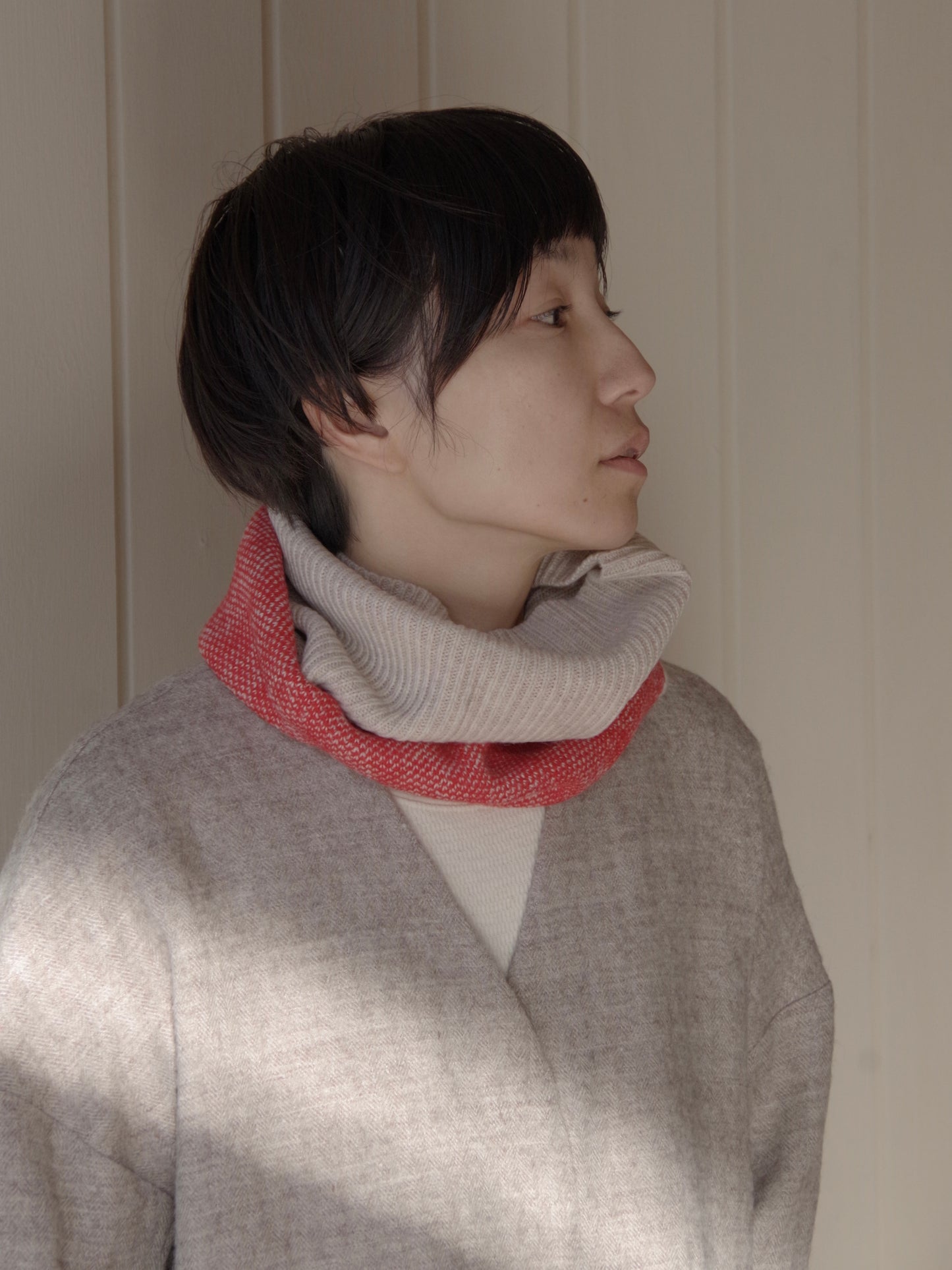 wool 〜loop〜 knit cowl