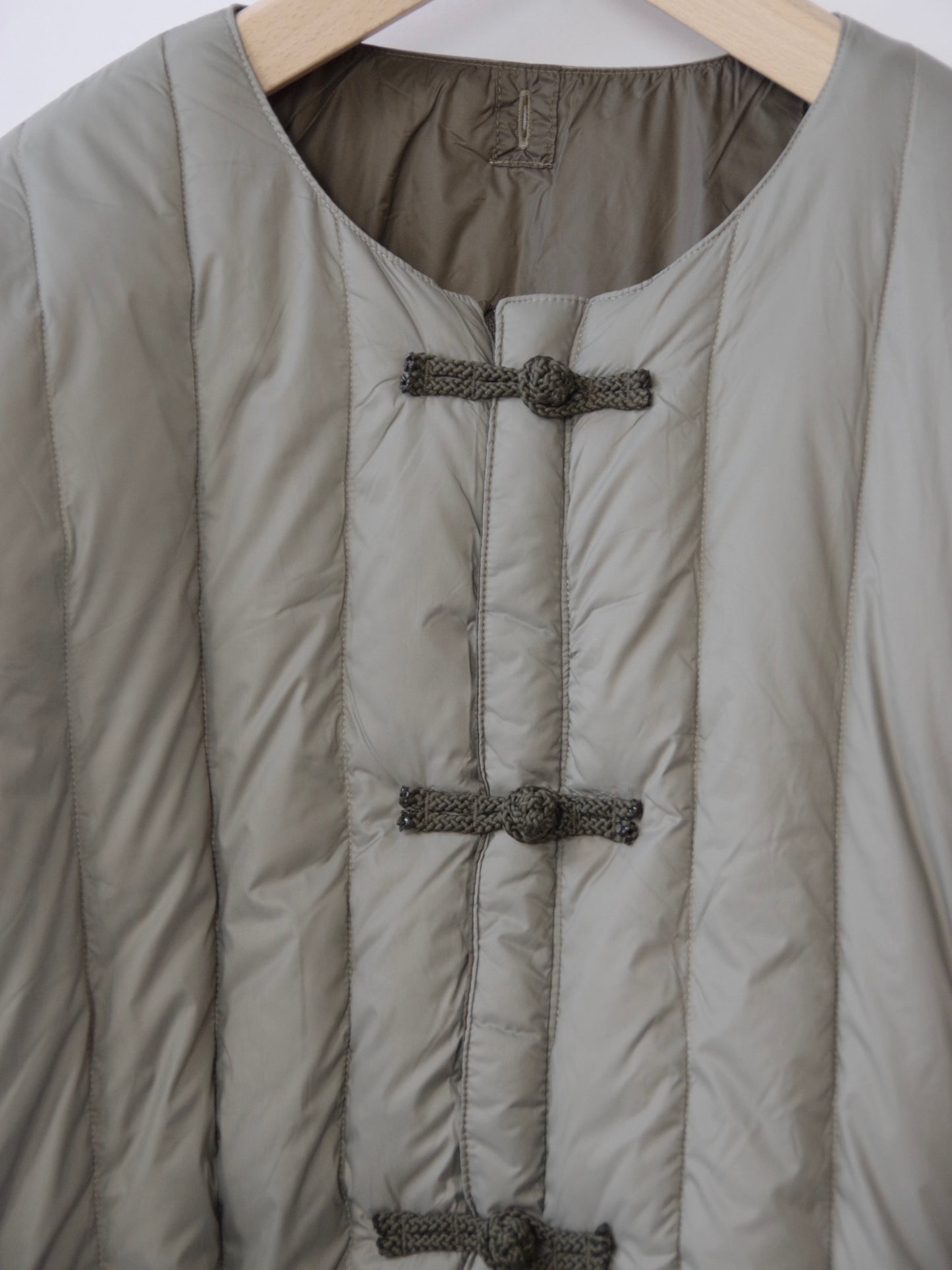 チャイナボタンダウンジャケット | TAION