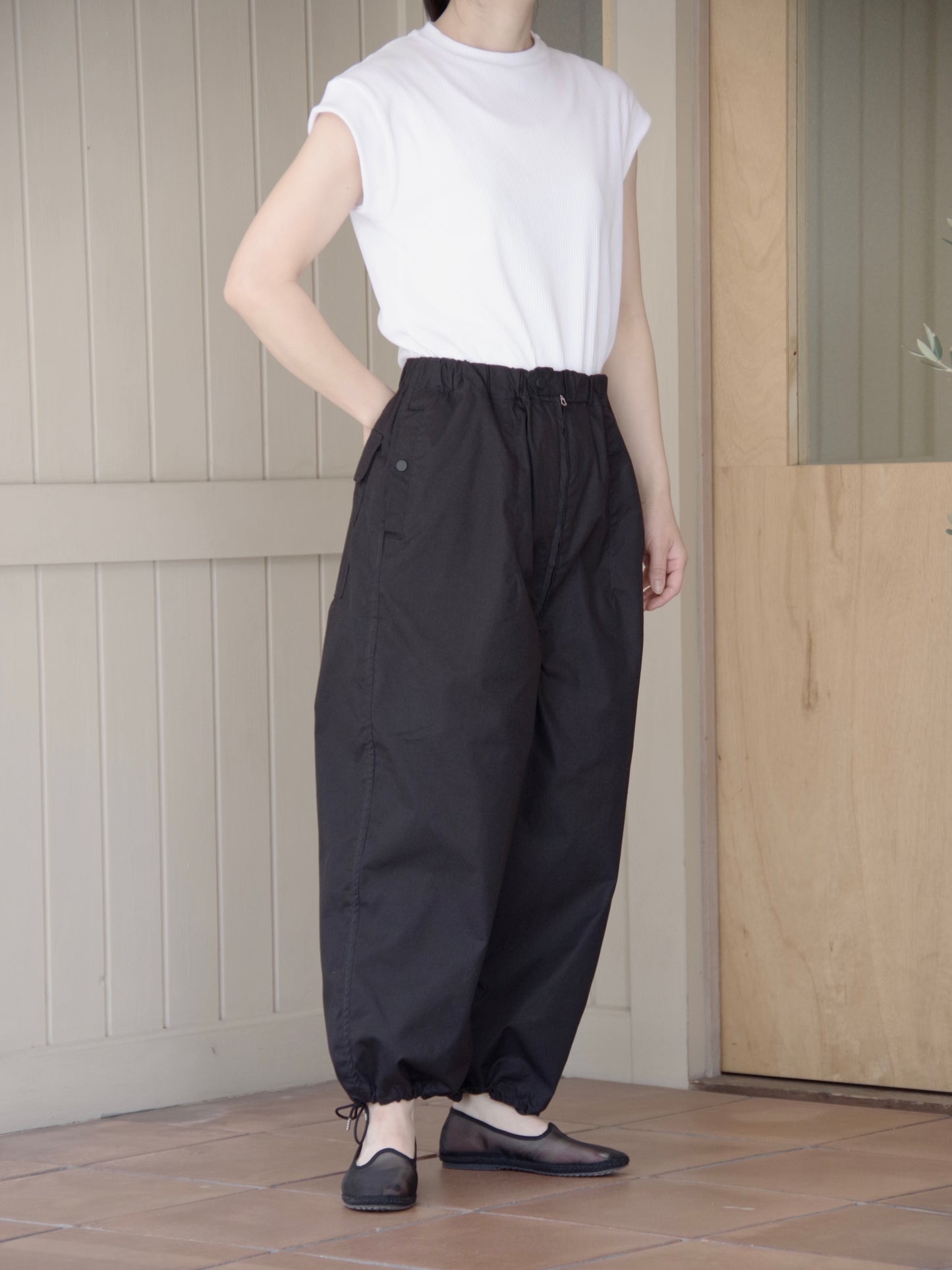ランダムテレコ ノースリーブシャツ (2color) | HAVERSACK