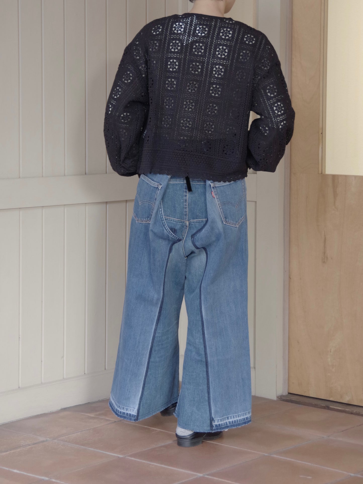 デニムオーバーサイズパンツ MO-25-PT059 | motley