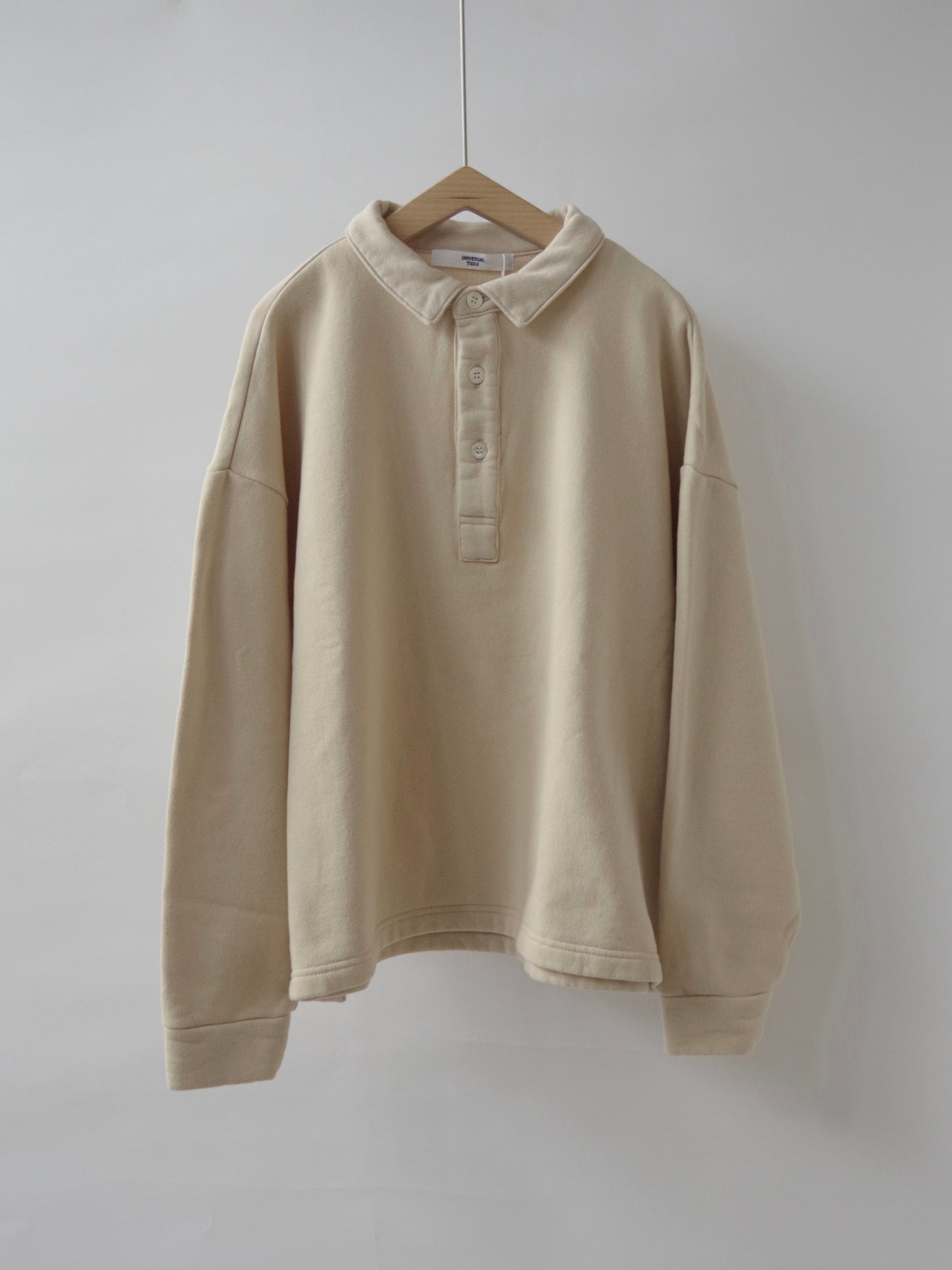 セントラル起毛裏毛 ポロプルオーバー | UNIVERSAL TISSU