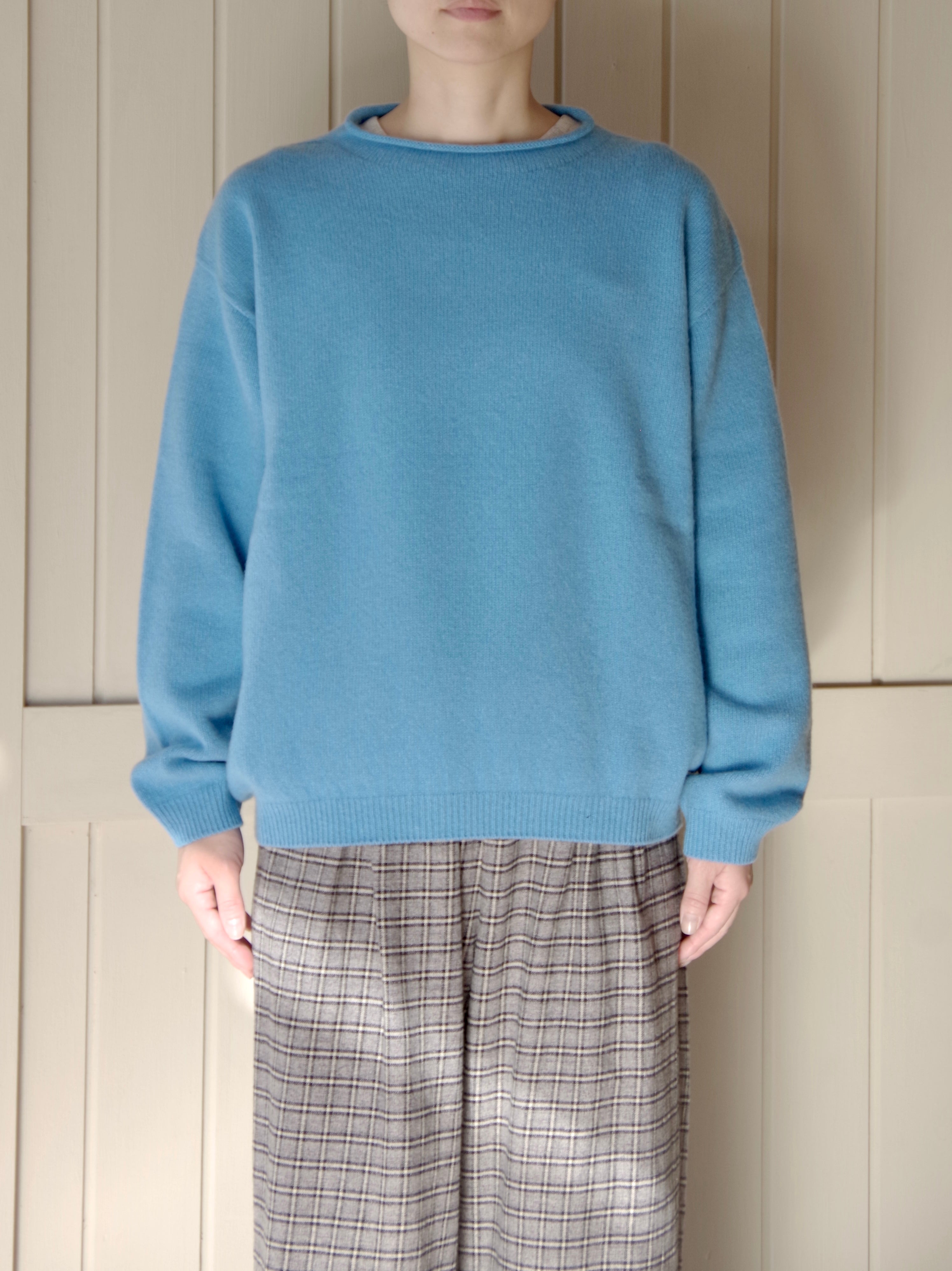 ウールカシミヤ天竺 プチハイネックプルオーバー ( 3 colors) | Hands