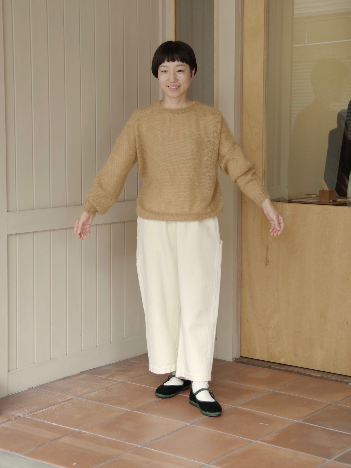 モヘアシルク クルーネック 2025 (2color)| koton