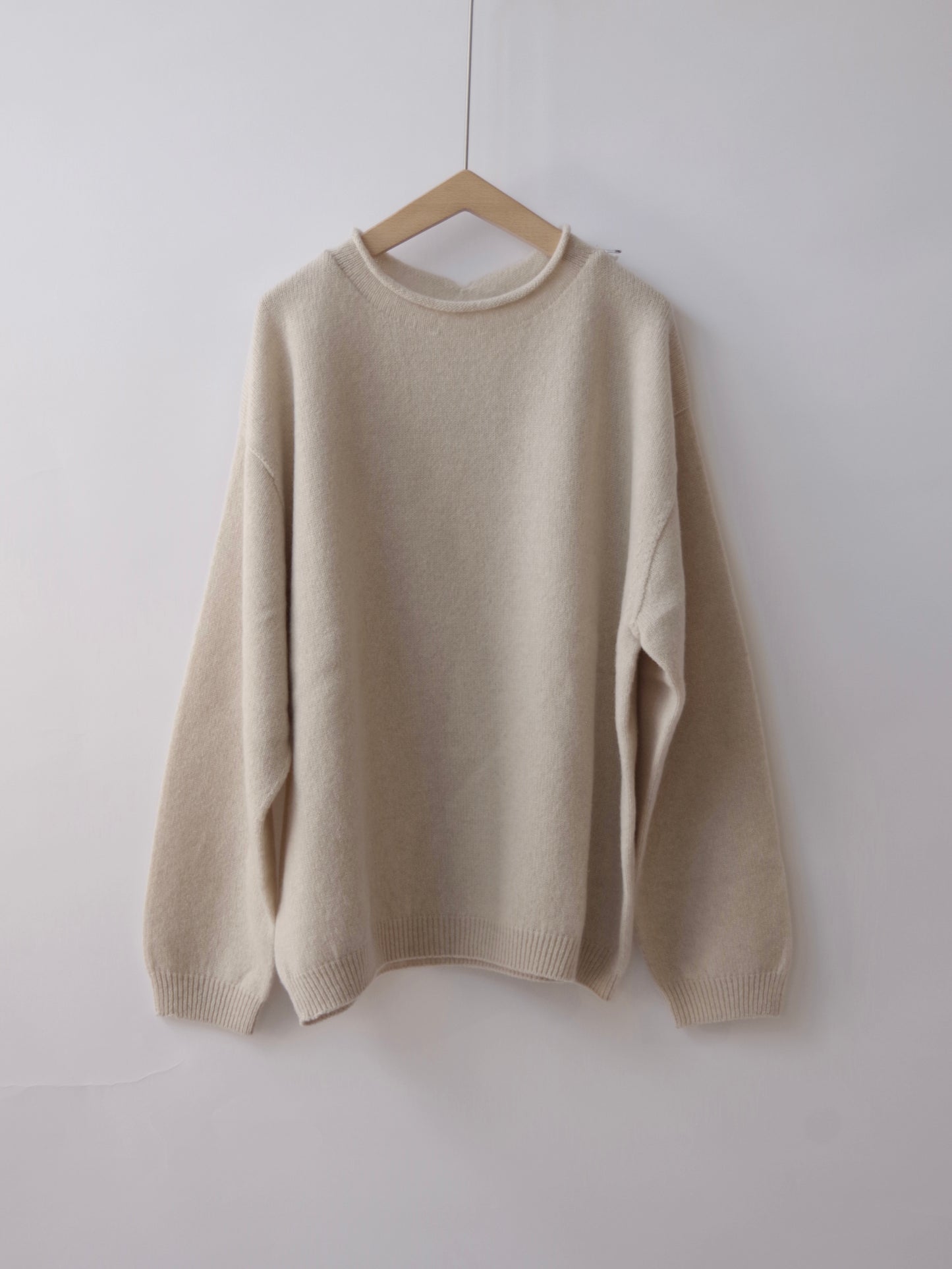 ウールカシミヤ天竺 プチハイネックプルオーバー ( 3 colors) | Hands of creation
