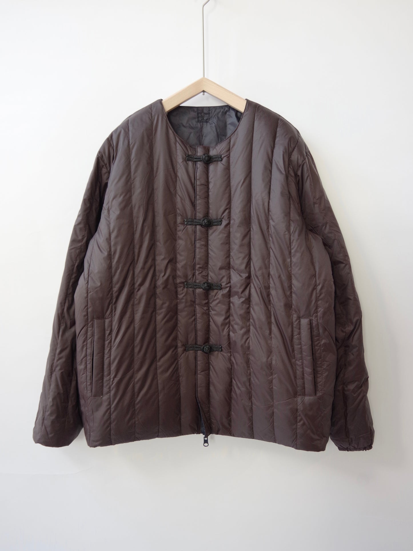 チャイナボタンダウンジャケット | TAION