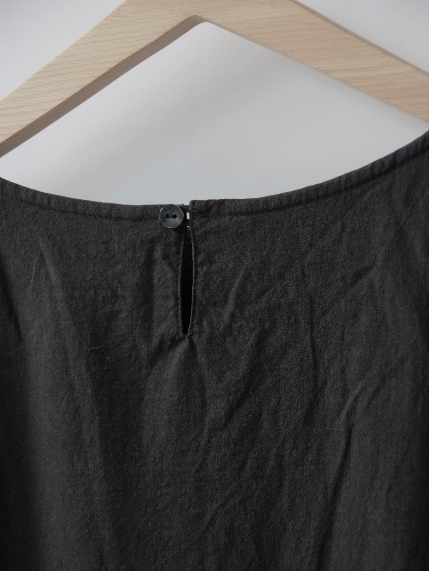 SLEEVELESS CANVAS ワンピース　｜ROBE de PEAU