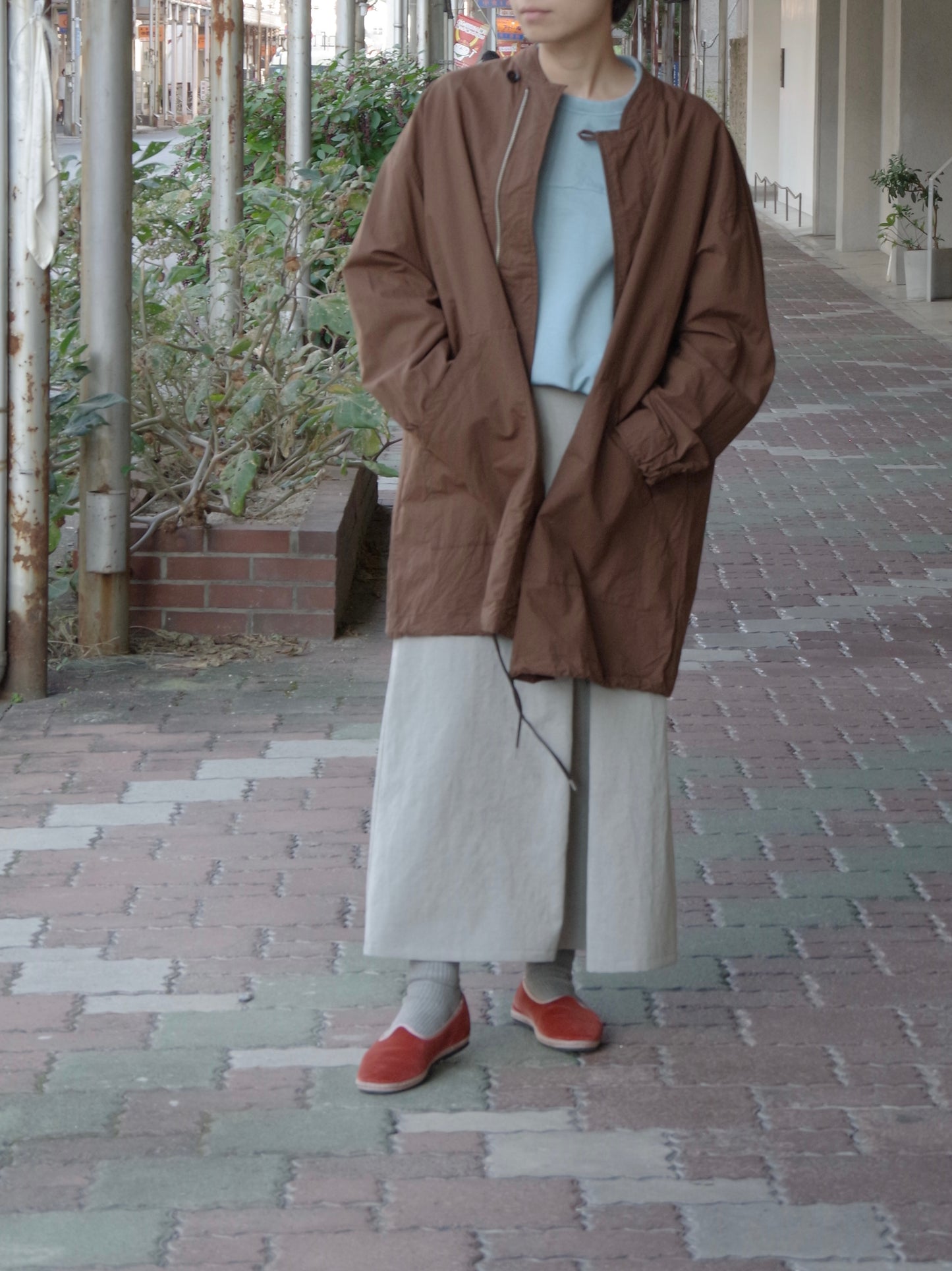 起毛ワッシャーブロード ワークブルゾン | TISSU