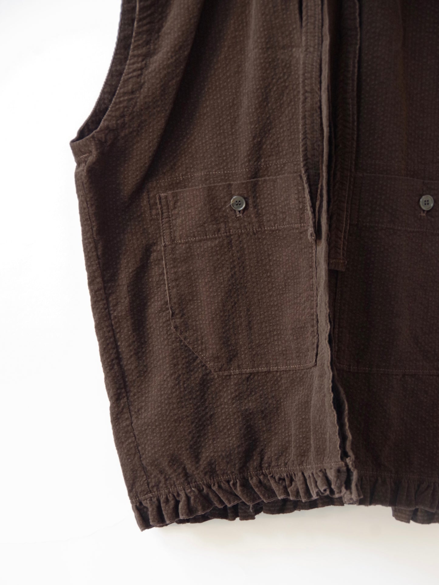 VINTAGE RIPPLE SMOCK ベスト | buoybuoy