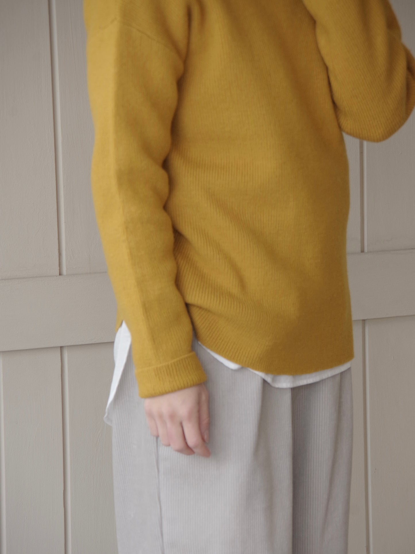 フレンチメリノリブプルオーバー　size 1 | UNIVERSAL TISSU