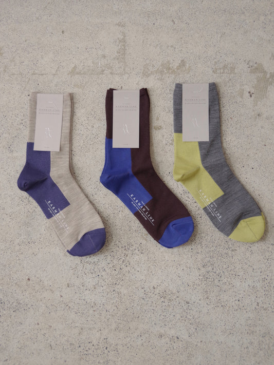 GEMINI  wool×heel /  NW-L02-1  | KARMAN LINE